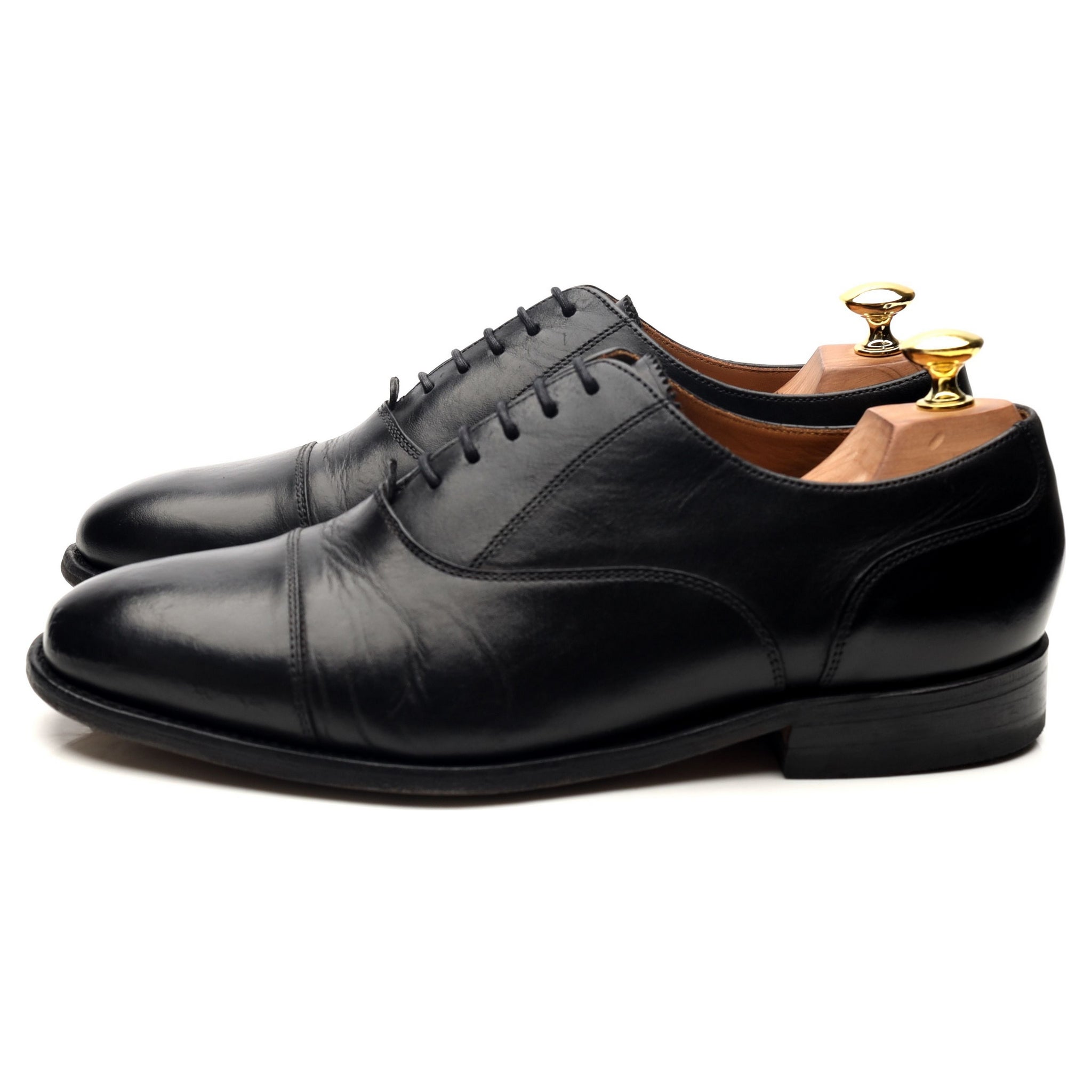 Herring Newcastle oxford cuir noir UK 8,5