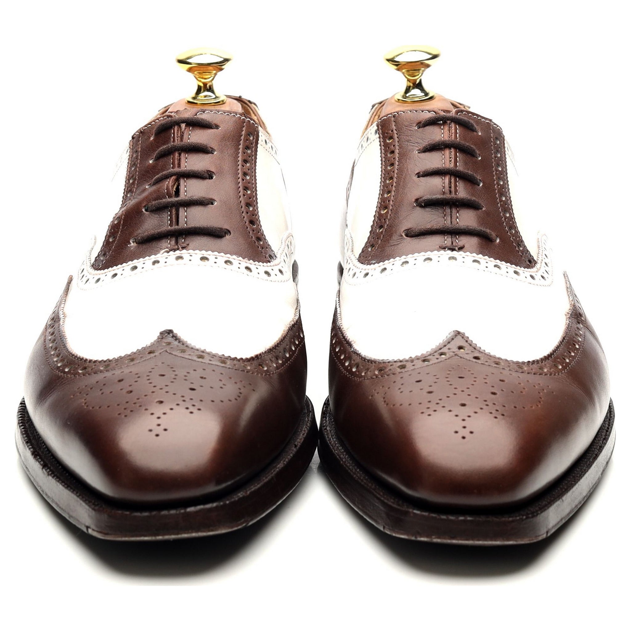 Crockett & Jones Guildford richelieu cuir marron UK 7