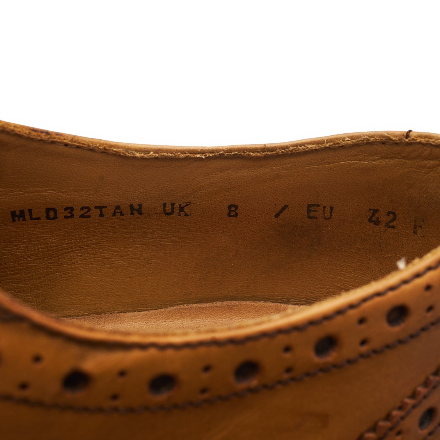 Barker derbies marron pointure UK 8 cuir