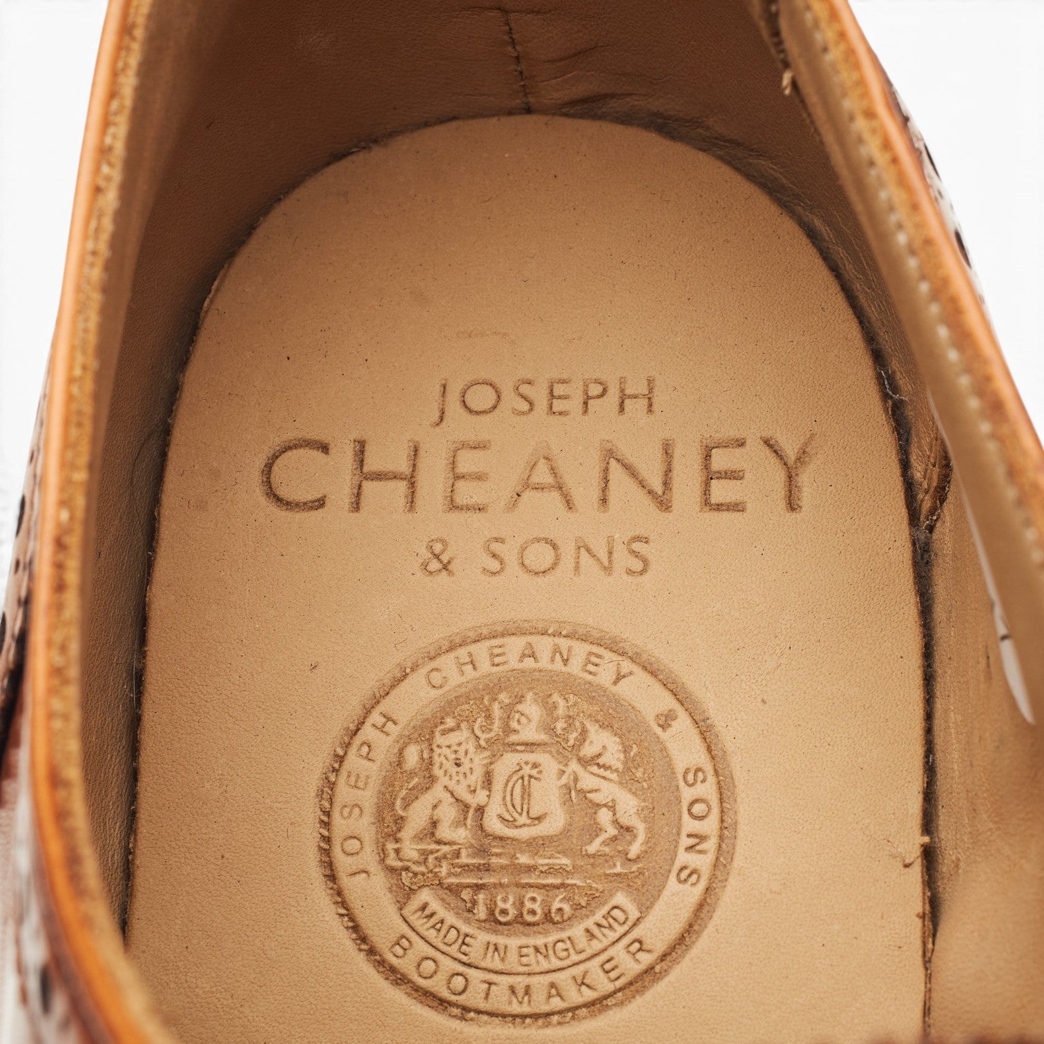Cheaney Arthur III richelieu cuir marron UK 9