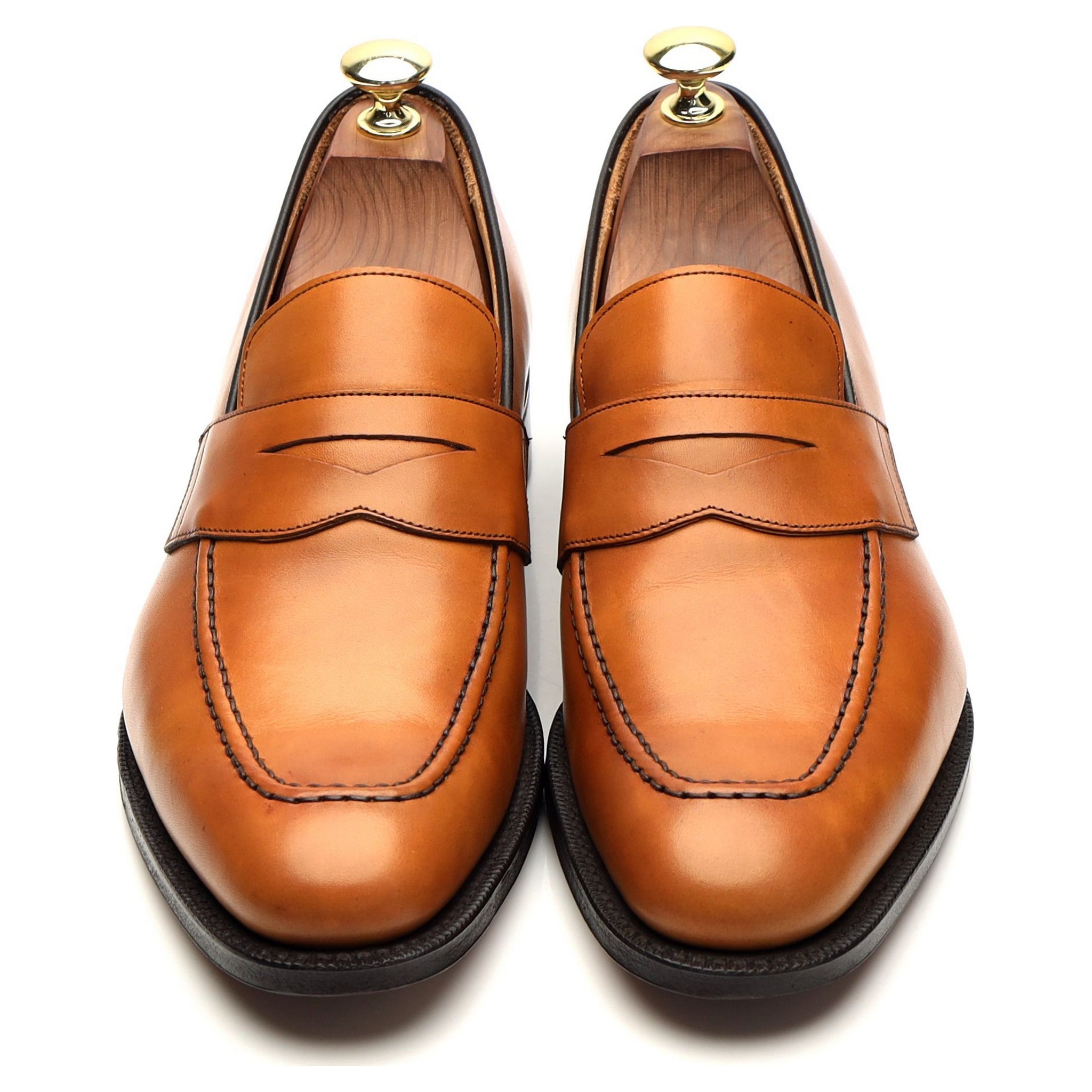 Church's Hertford 2 mocassins cuir camel UK 7 veau