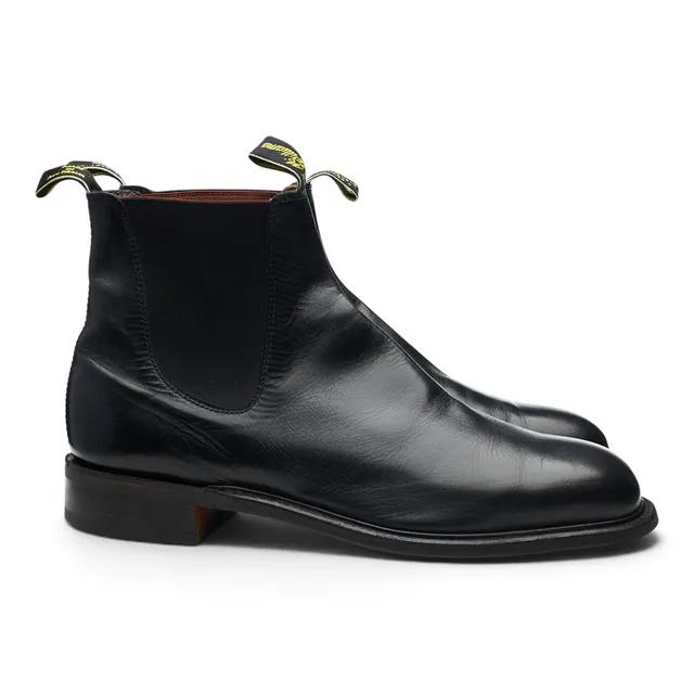 R.M. Williams Comfort Craftsman bottines cuir noir UK 13