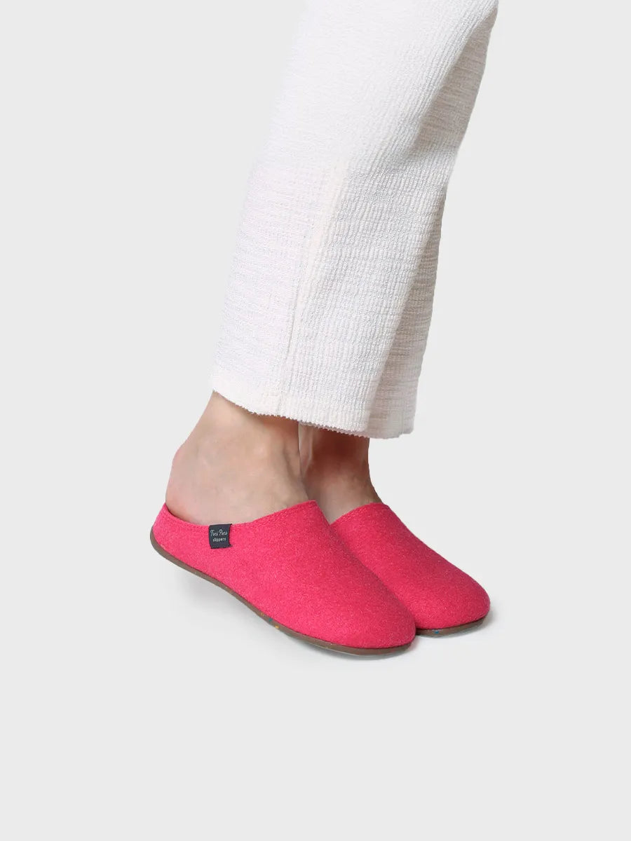 Toni Pons Mona-FR chaussons femme feutre fuchsia