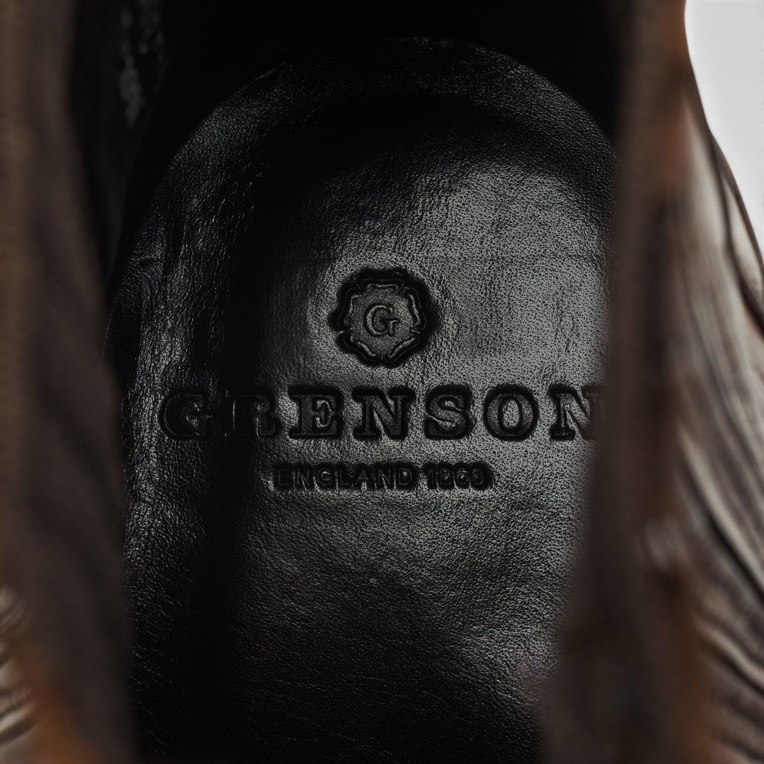 Grenson Chelsea boots cuir marron foncé UK 7,5