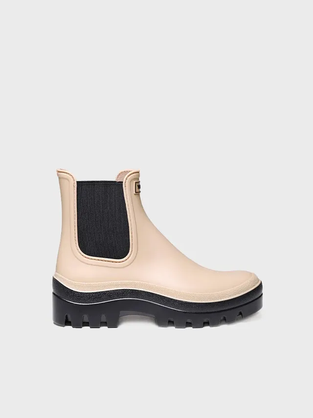 Toni Pons Carter boots chelsea pluie beige femme