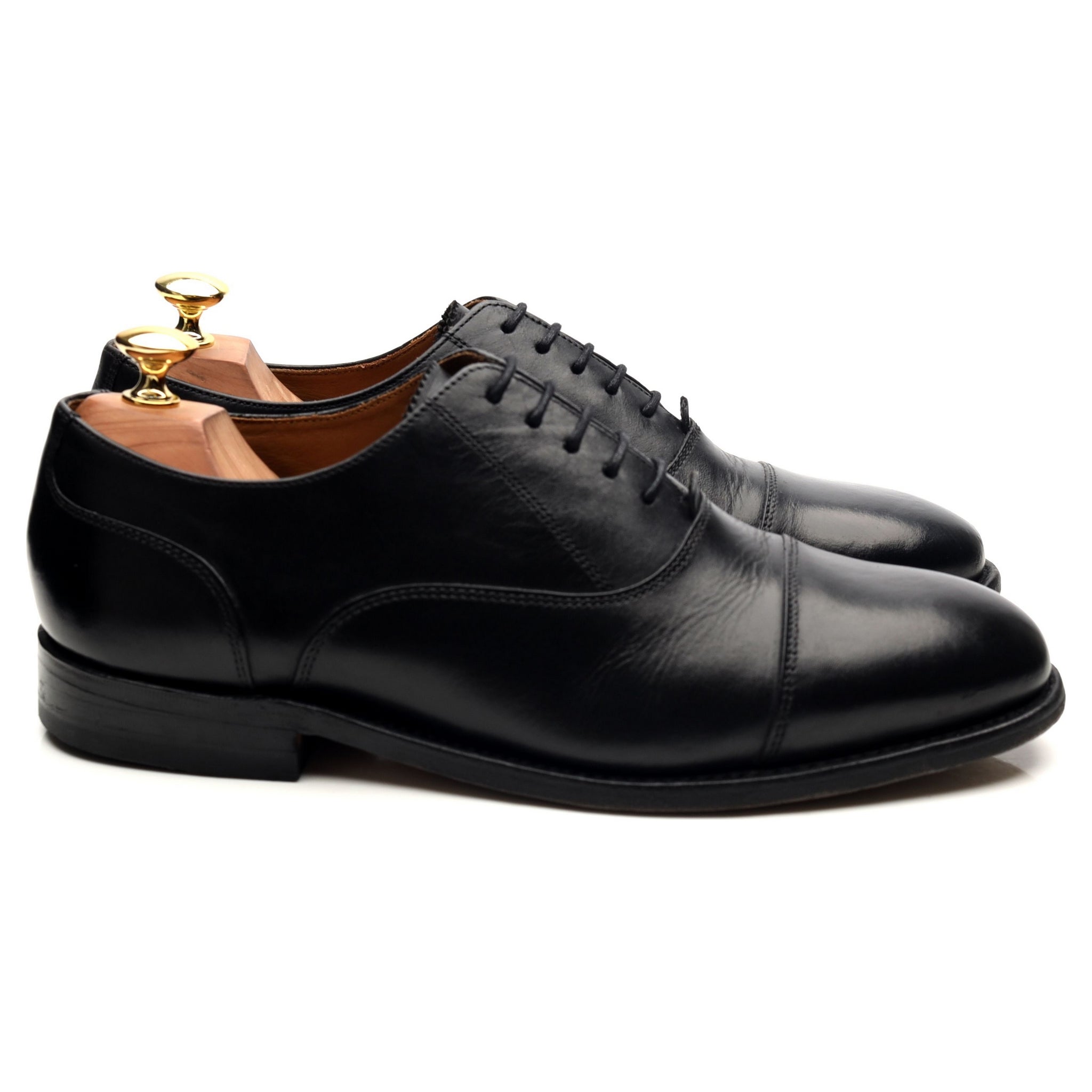 Herring Newcastle oxford cuir noir UK 8,5