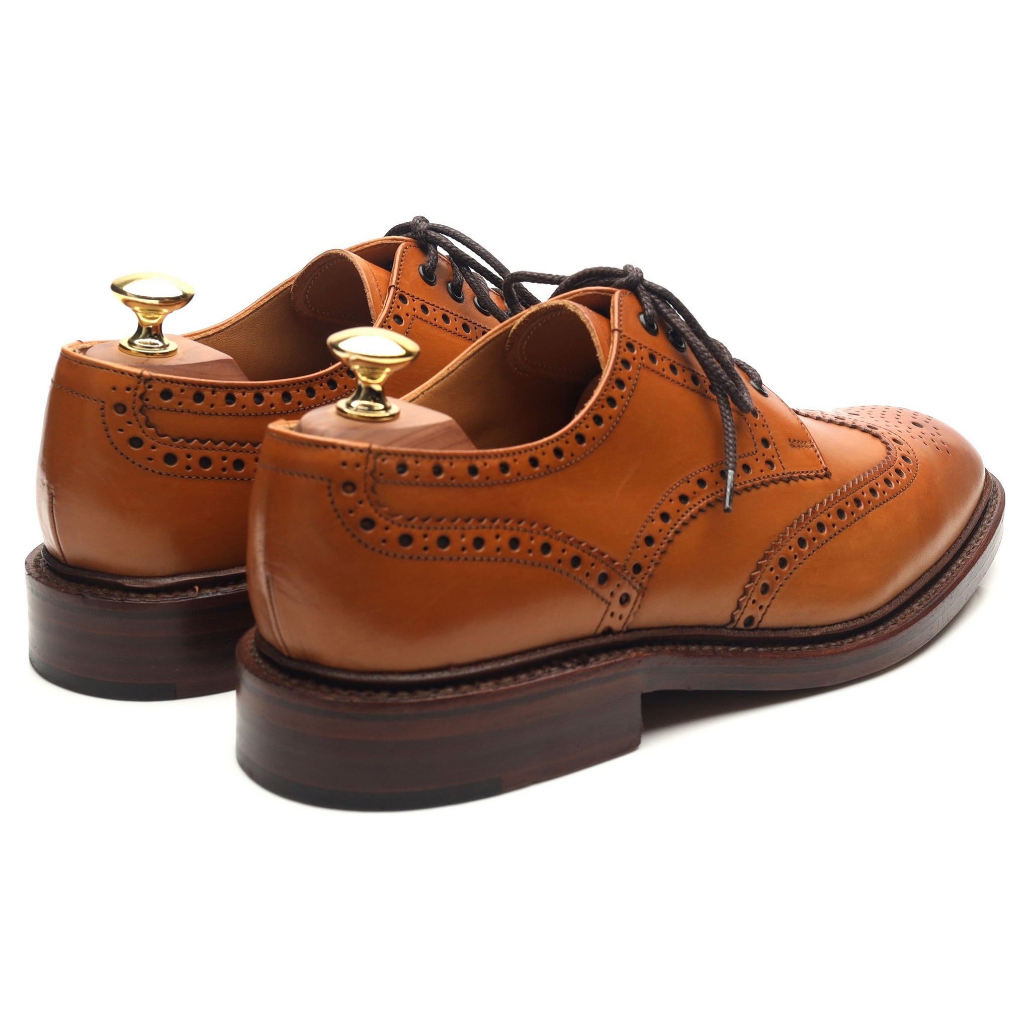 Loake 1880 Chester 2 derby cuir marron UK 8