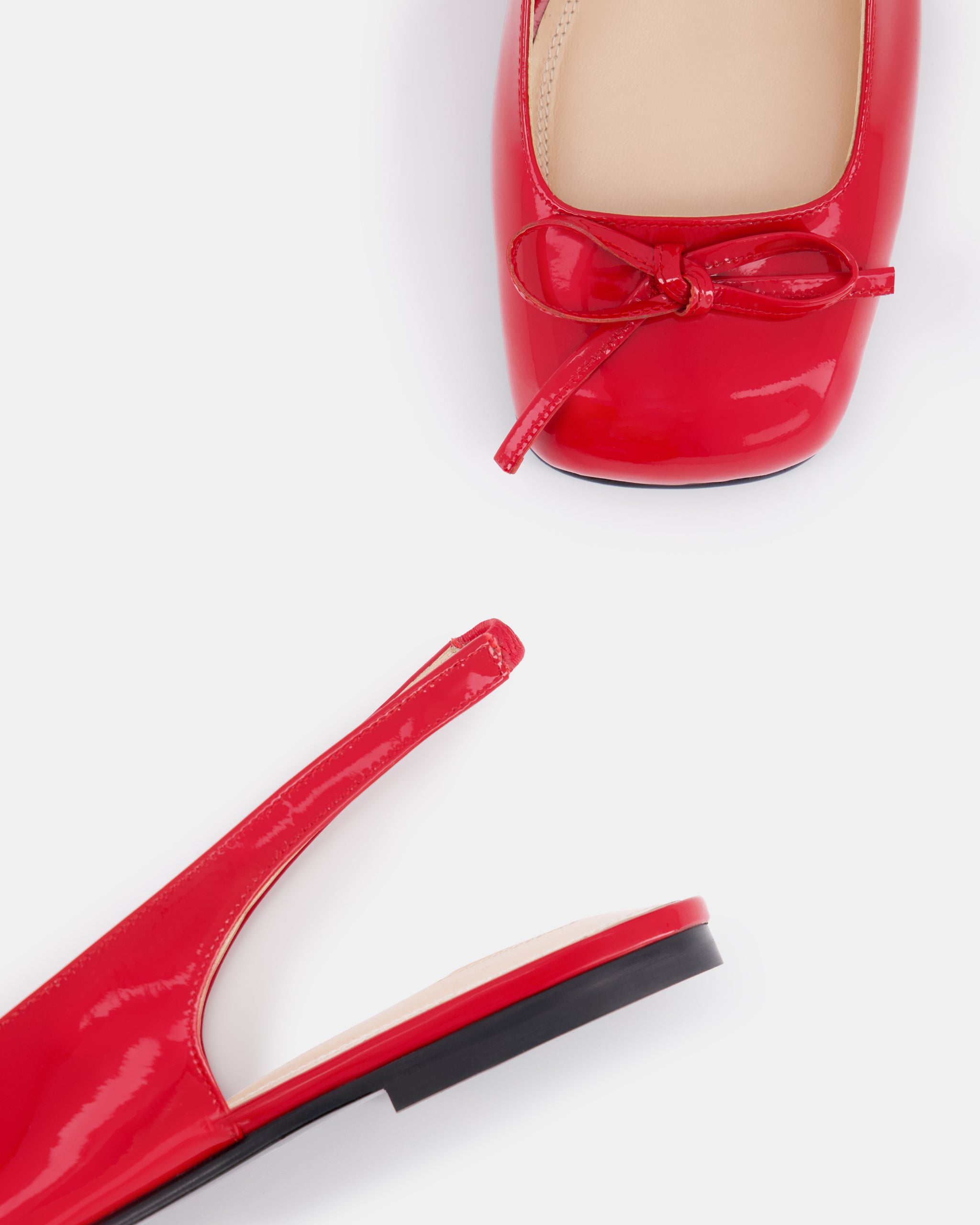 Nodaleto Bulla Node SB 5 ballerines rouge verni