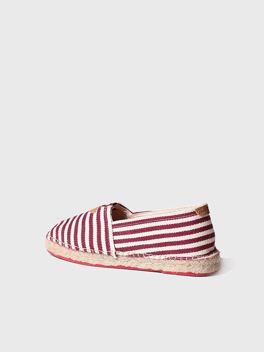 Toni Pons Blanes-DD espadrille unisexe vino vegan