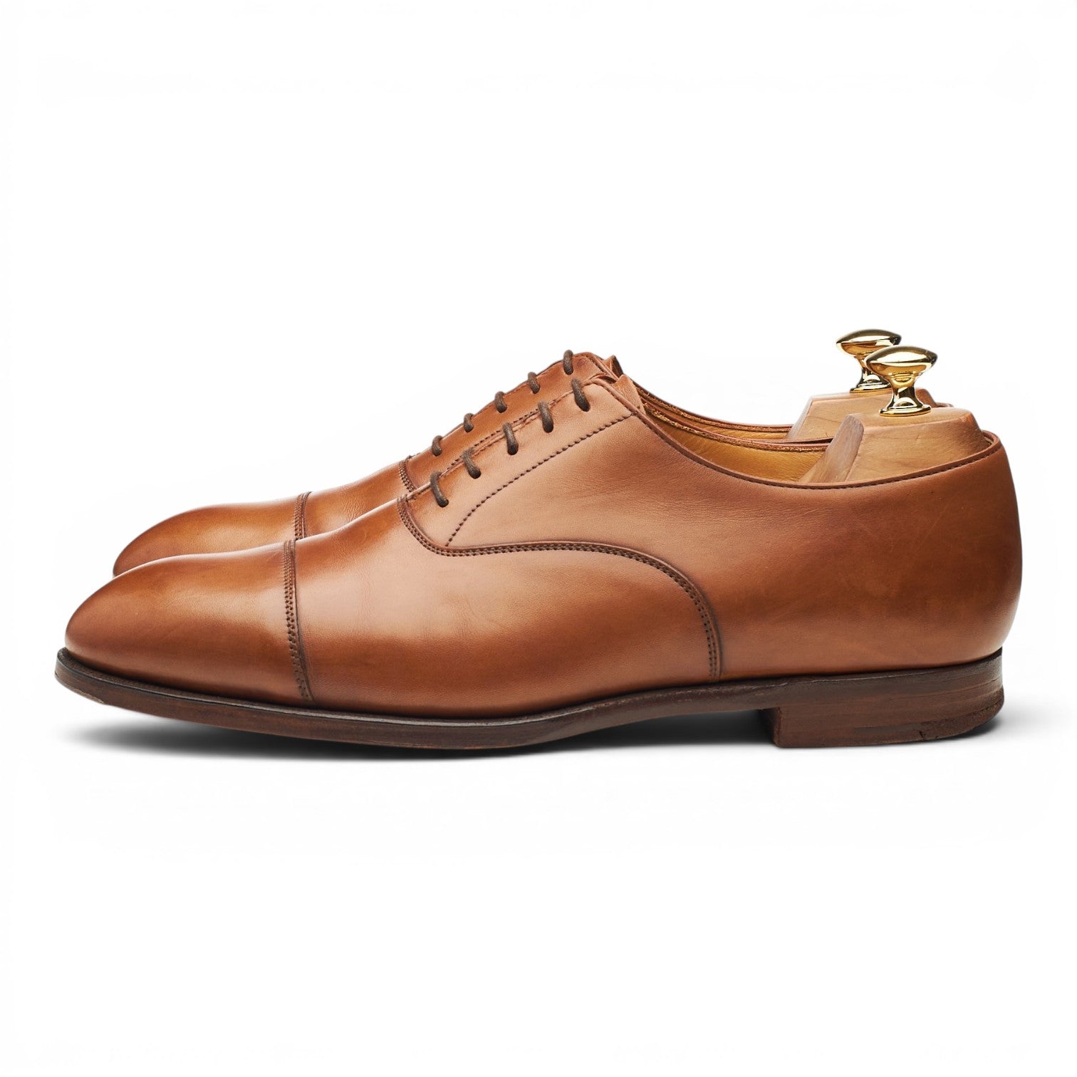 Crockett & Jones Whitehall oxford cuir marron UK 9,5