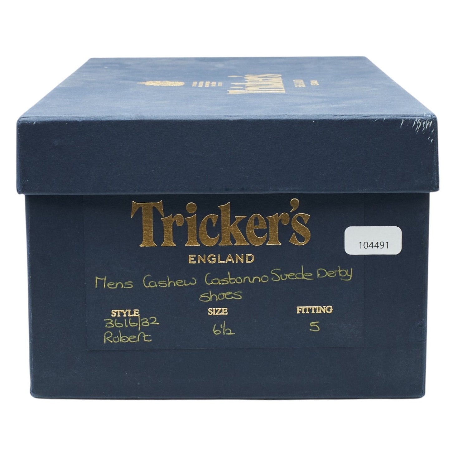 Tricker's Robert derby suède beige UK 6.5