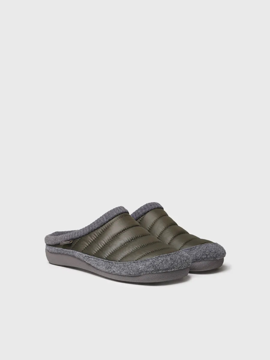 Toni Pons Nix-TK sabots homme kaki feutre