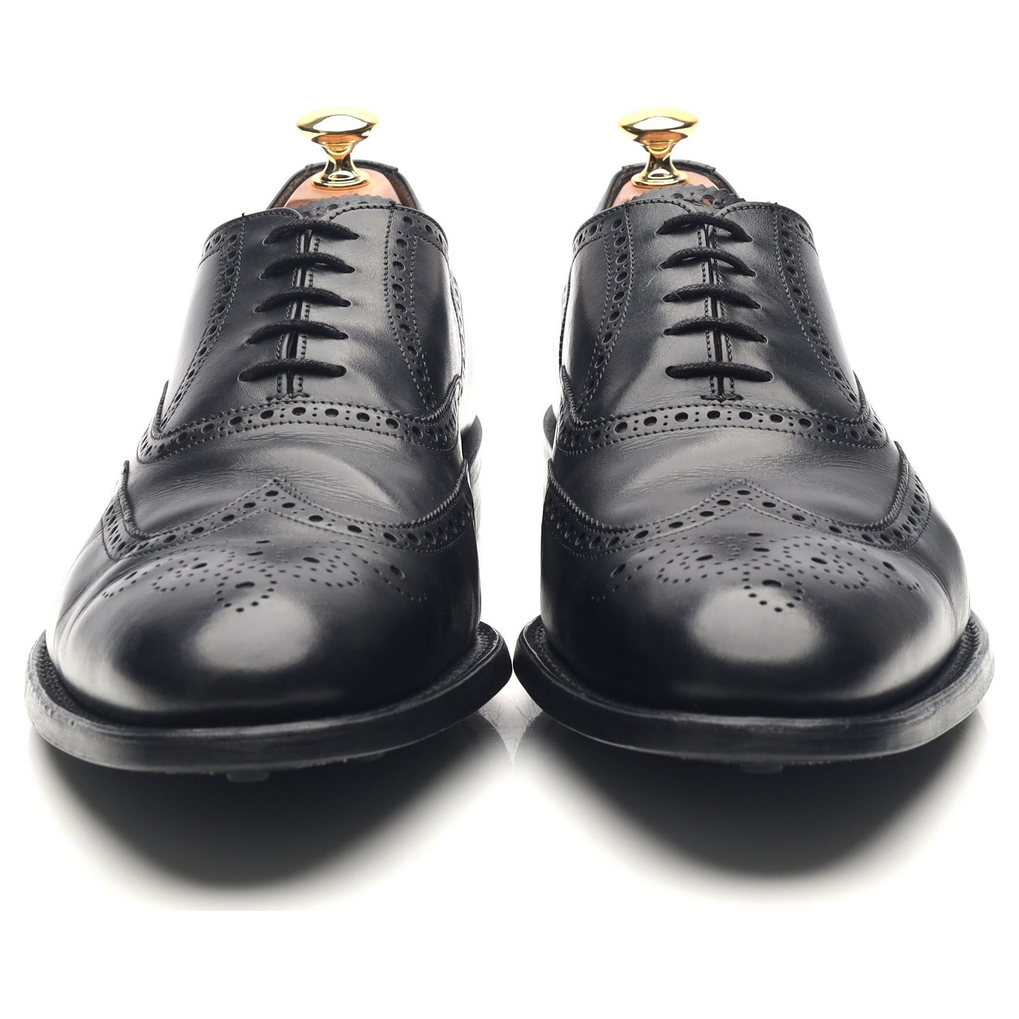 Cheaney Broad II brogues cuir noir UK 9.5 large