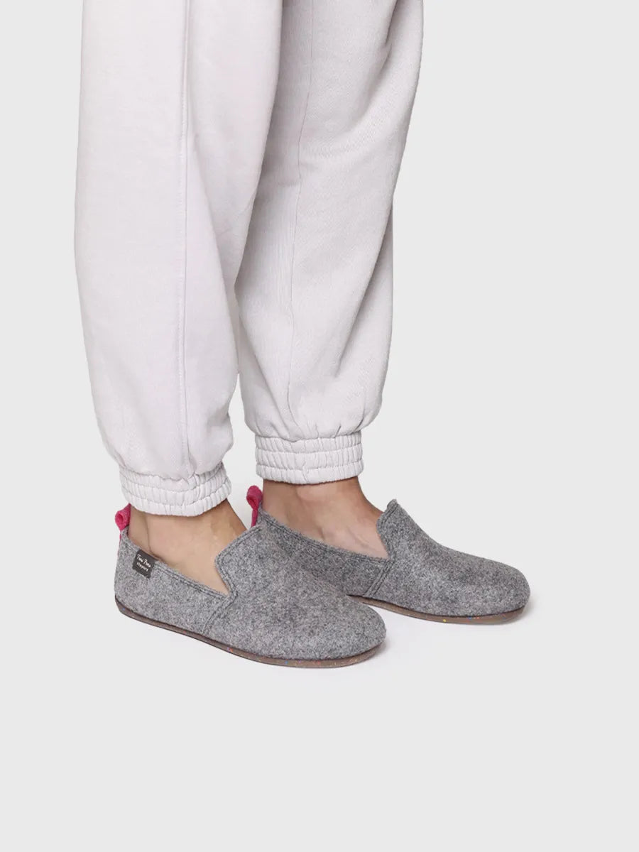 Toni Pons Melva-FR chaussons feutre recyclé gris