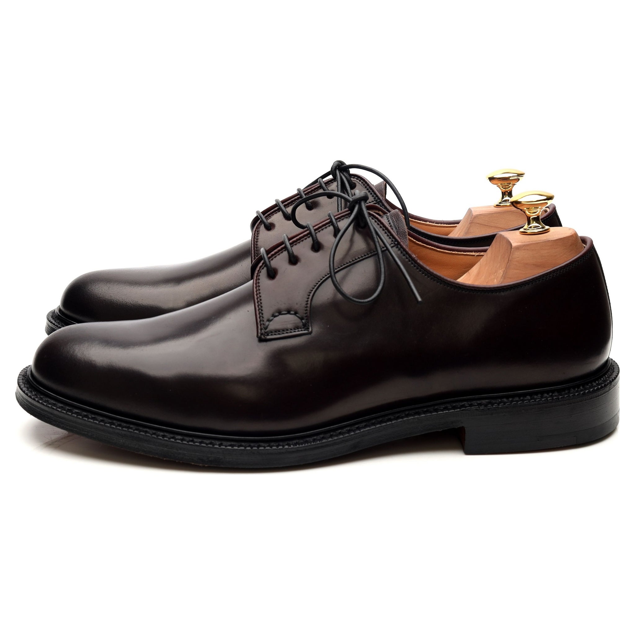 Church's Shannon derby cordovan bordeaux UK 9.5 cuir