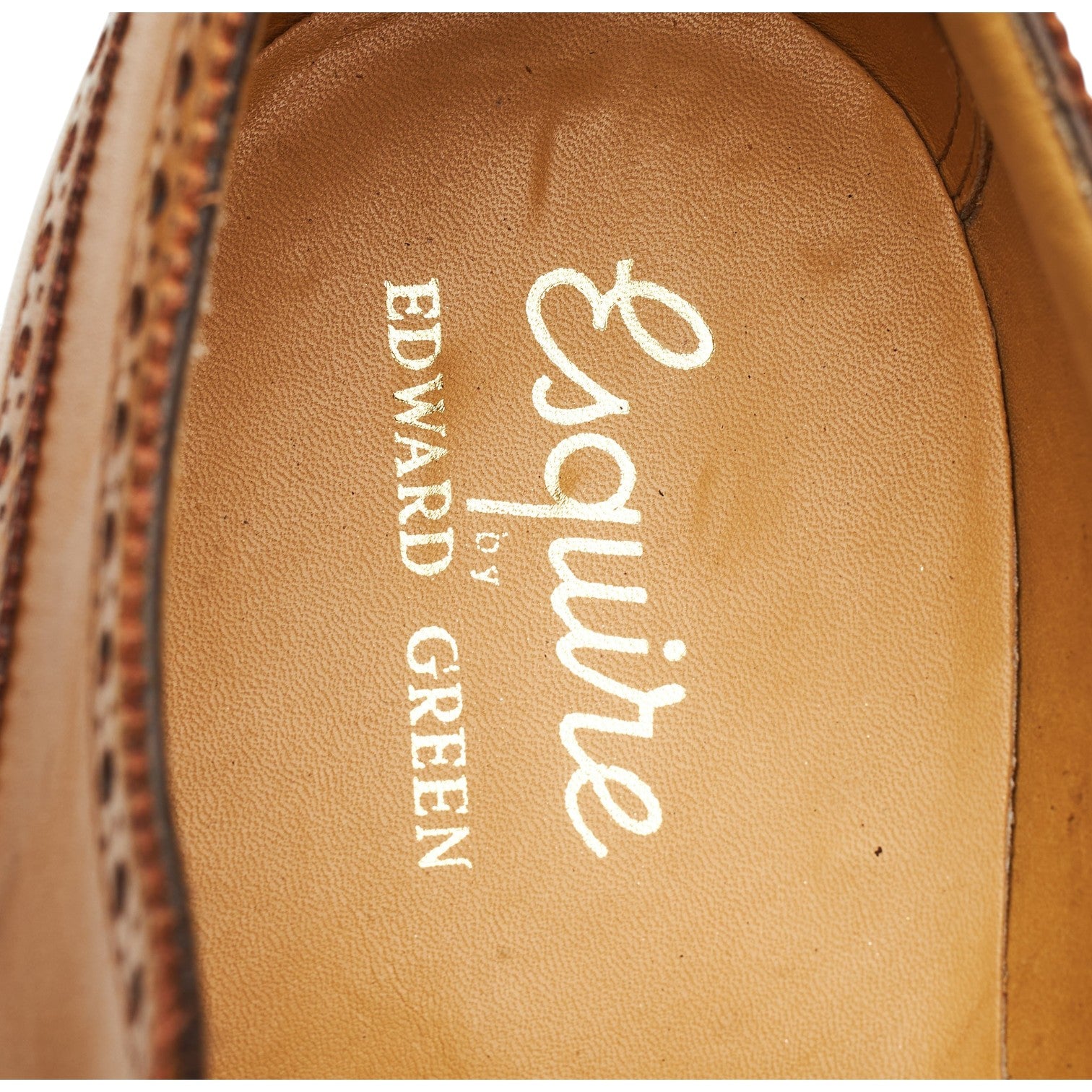 Edward Green Cadogan richelieu cuir marron 8,5 UK