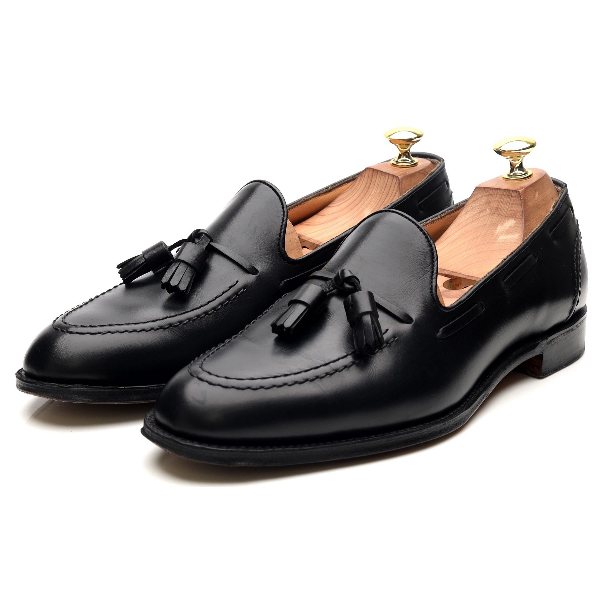 Cheaney Harry mocassin pompons noir pointure 8.5