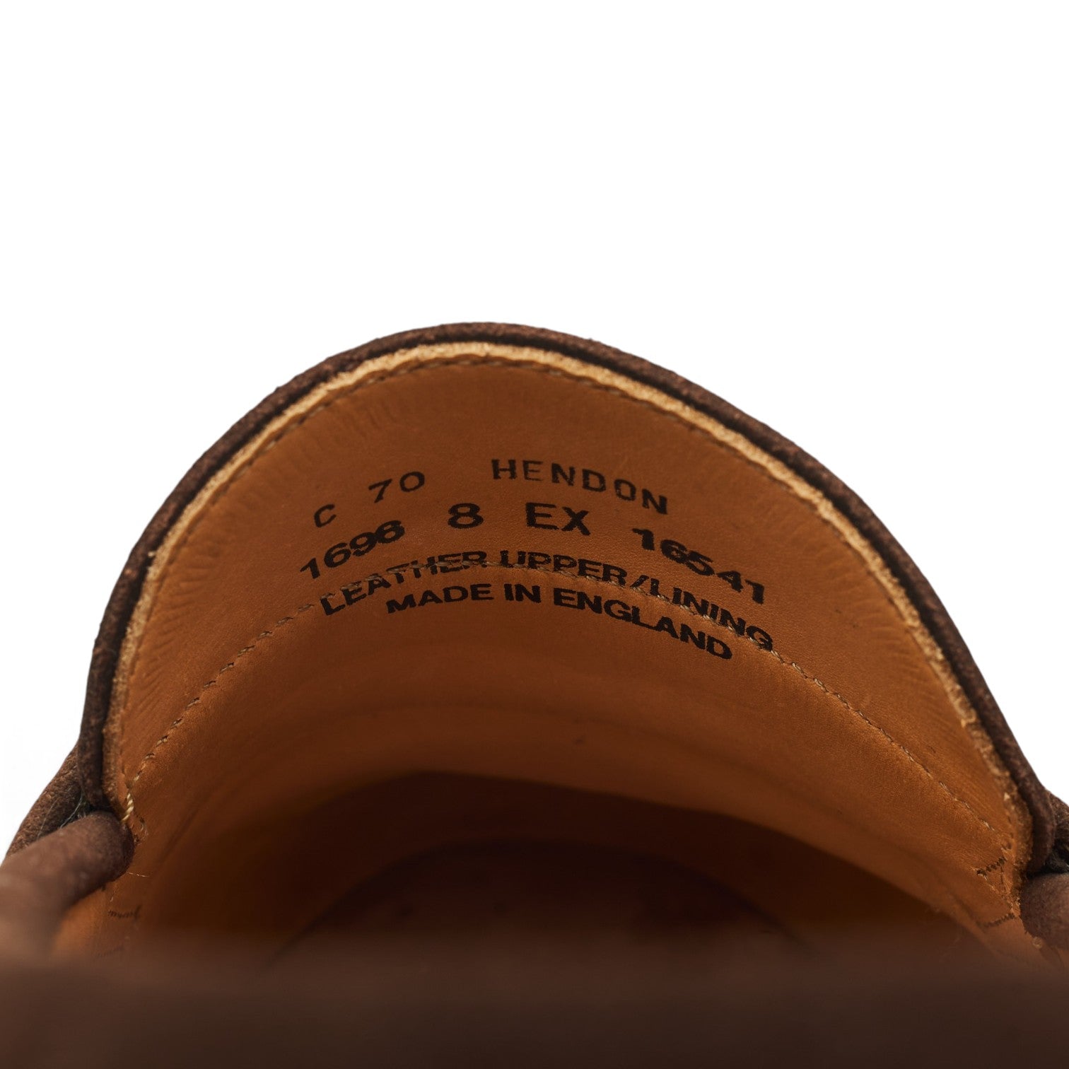 Alfred Sargent Hendon mocassin daim marron UK 8
