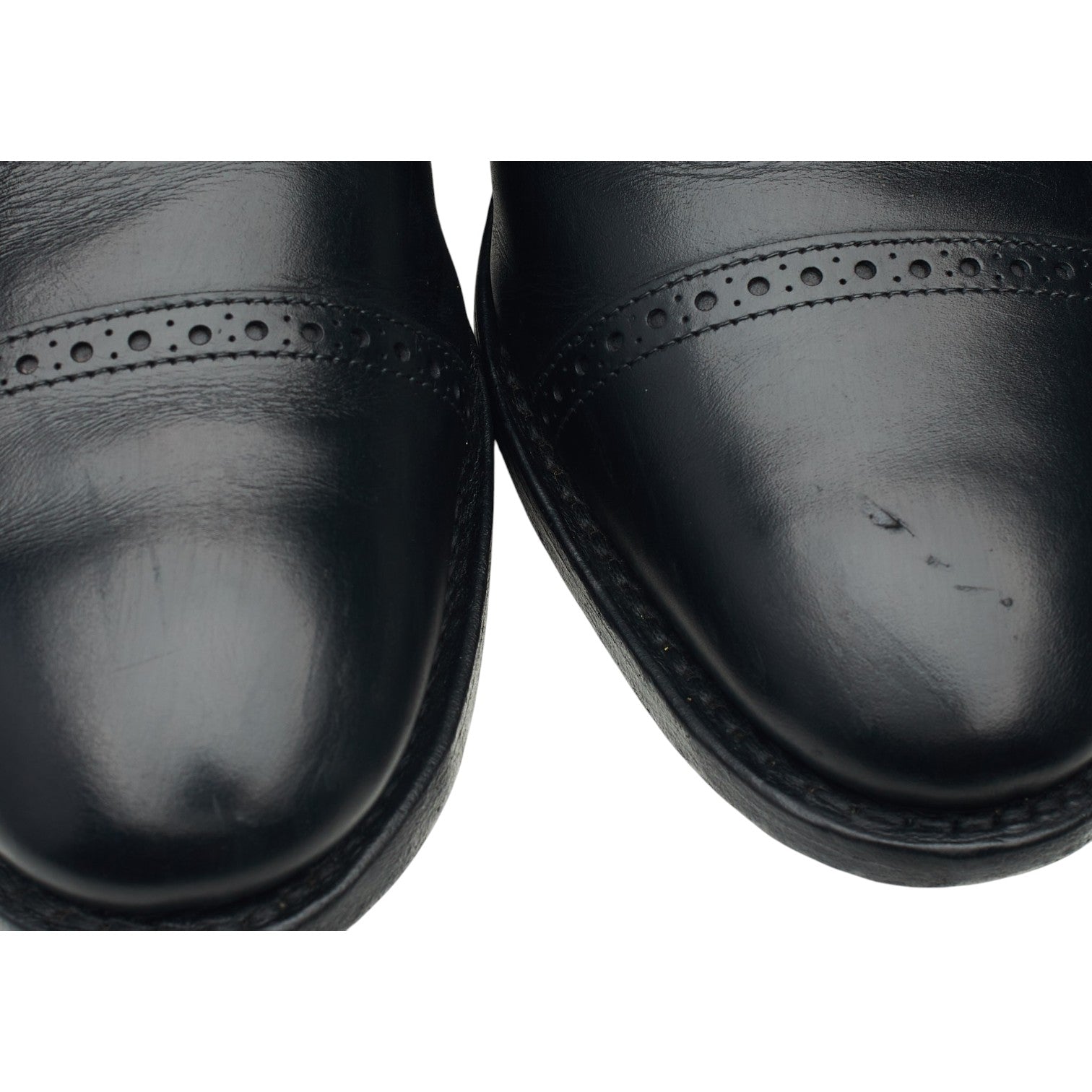 Allen Edmonds The City Derby cuir noir UK 9