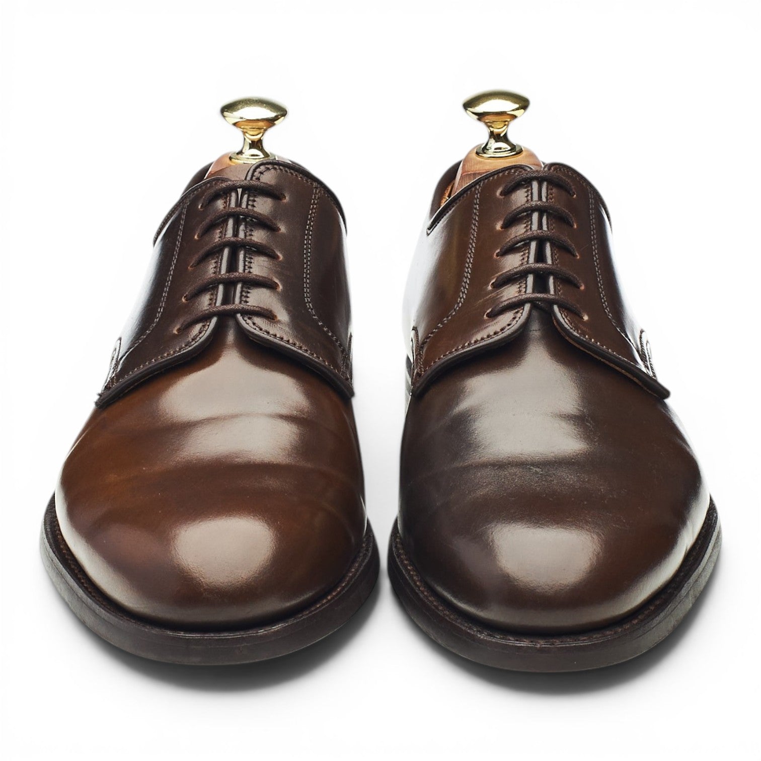 Crockett & Jones Grasmere 3 derby cordovan marron UK 7
