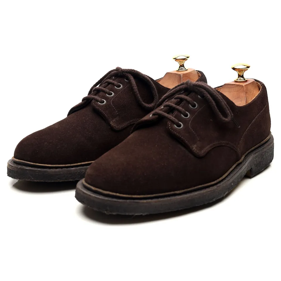 Church's Chilcote derby suède marron UK 9 G