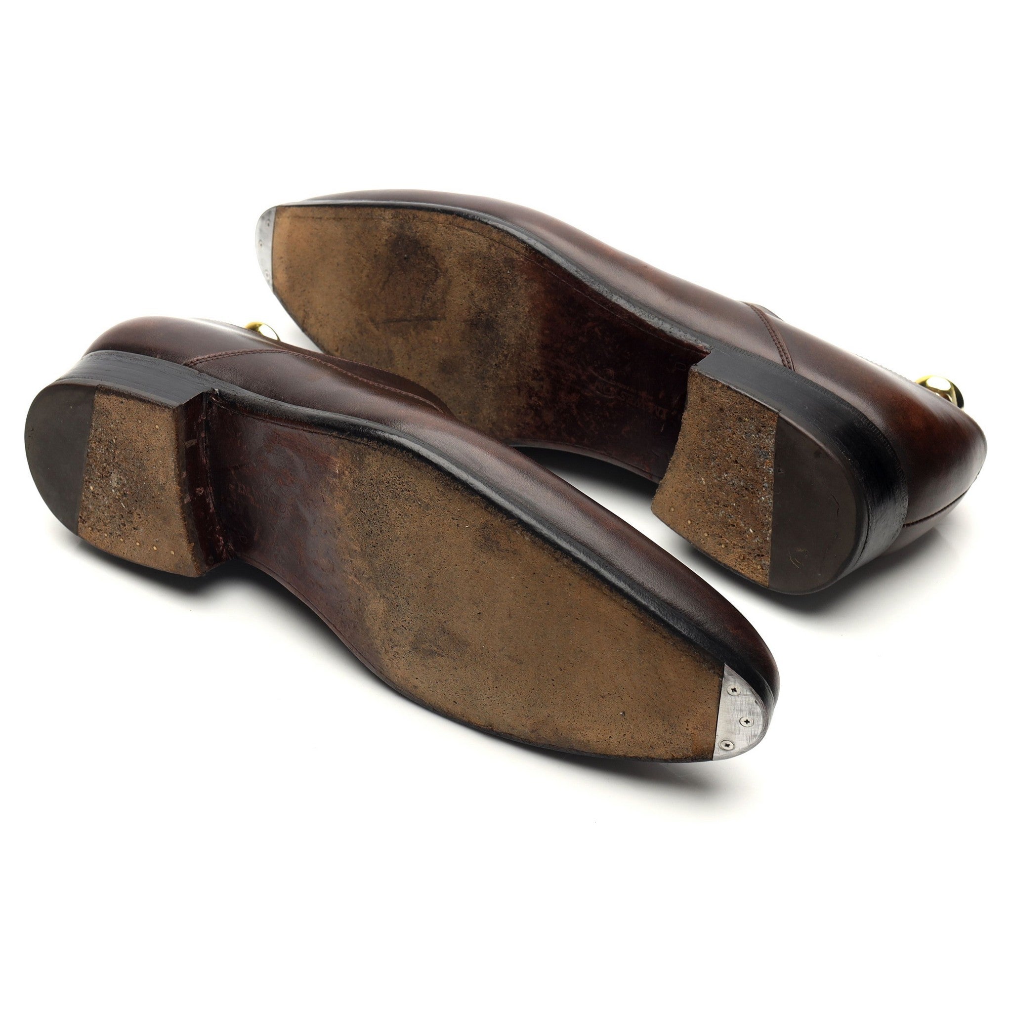 J.M. Weston 7 Oeillets richelieu marron 7,5 cuir