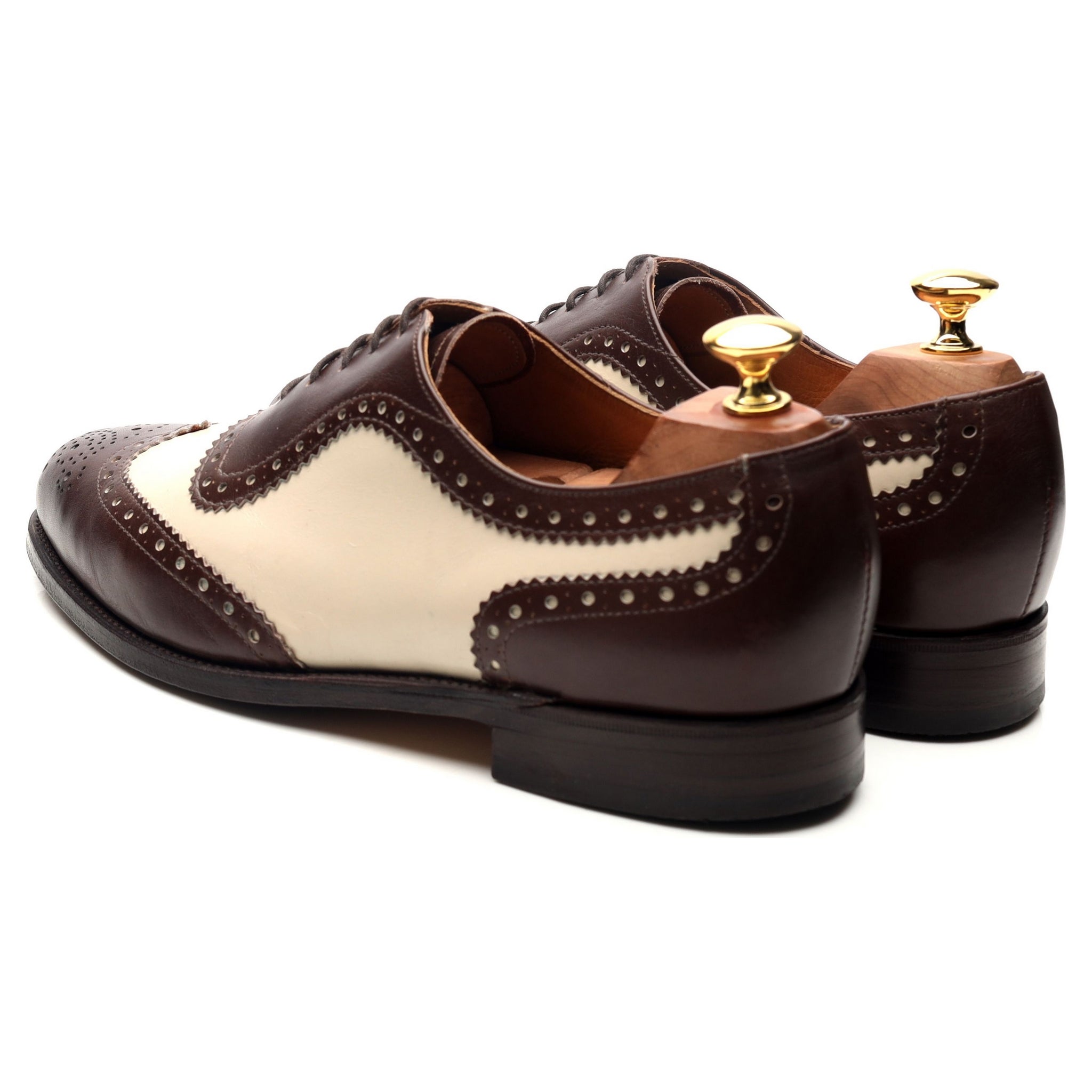 Alfred Sargent Fitzgerald oxford spectator marron 43 cuir