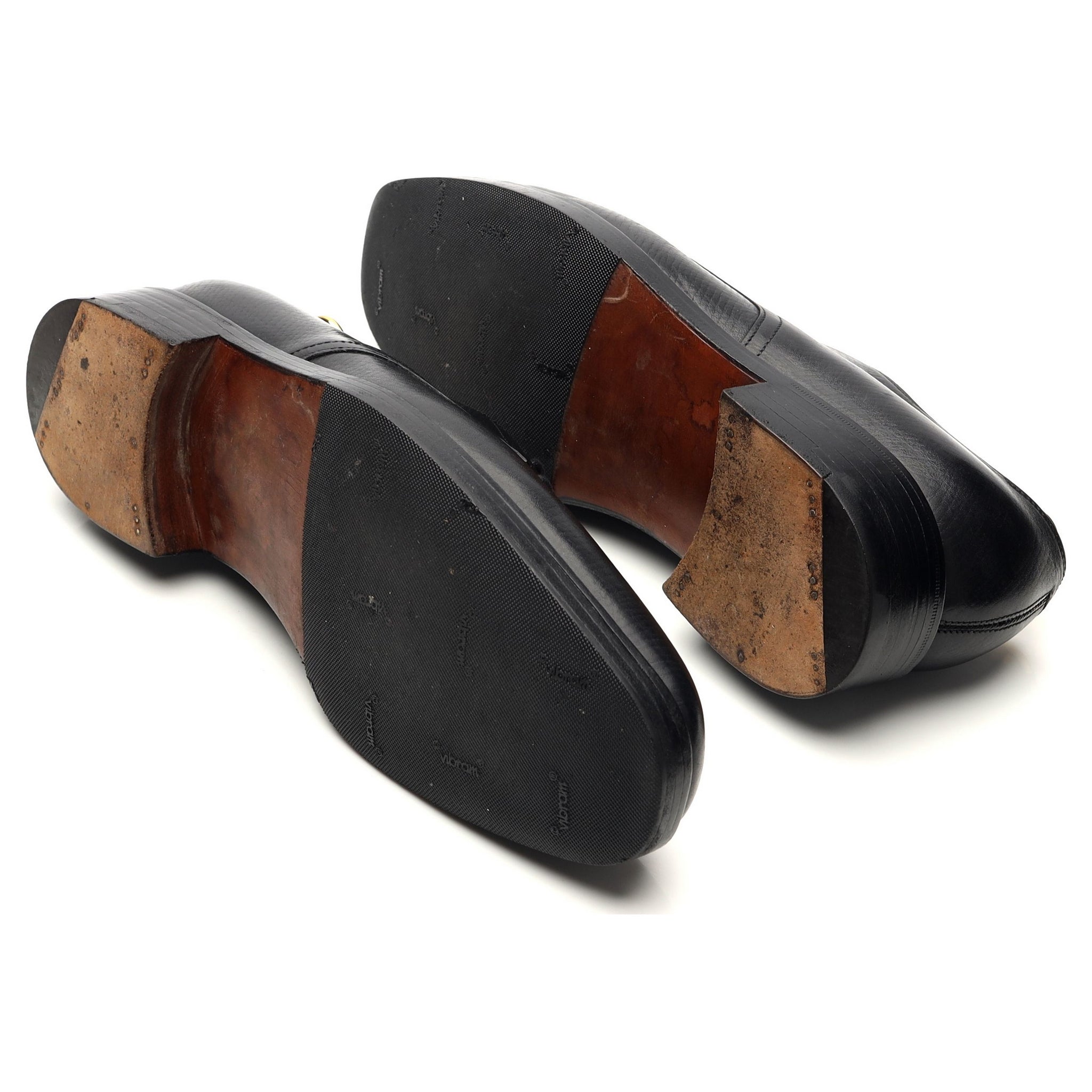 Gaziano & Girling derby cuir grainé noir UK 6.5