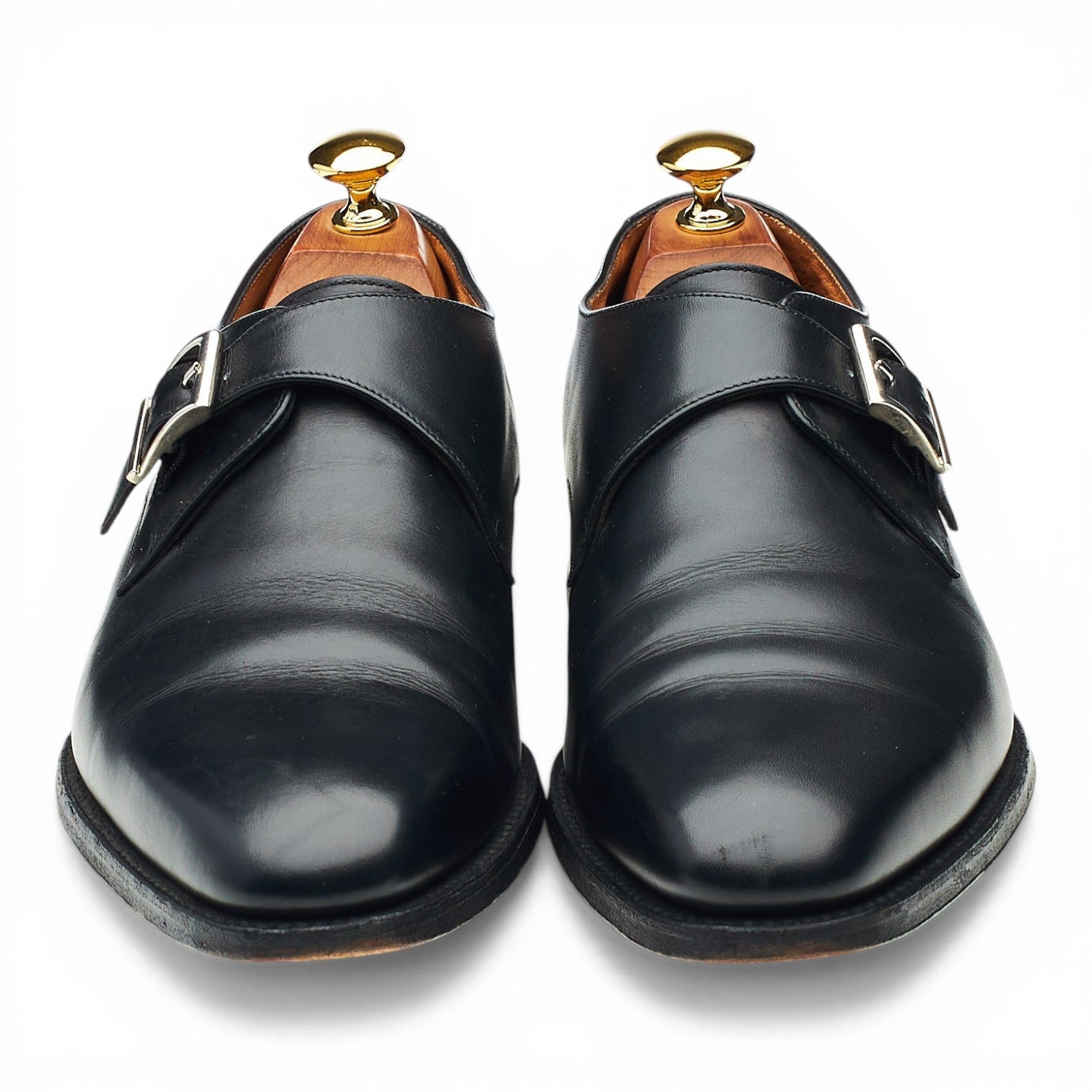 Loake 1880 Medway monk noir pointure UK 6.5 cuir