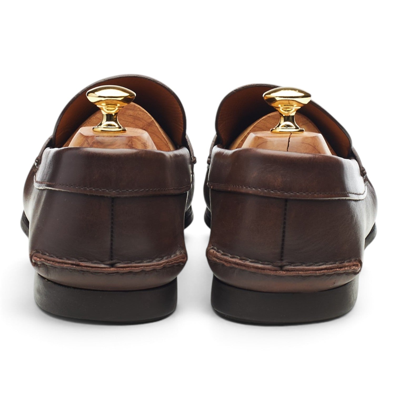 Church's Cascade mocassin cuir marron foncé UK 12