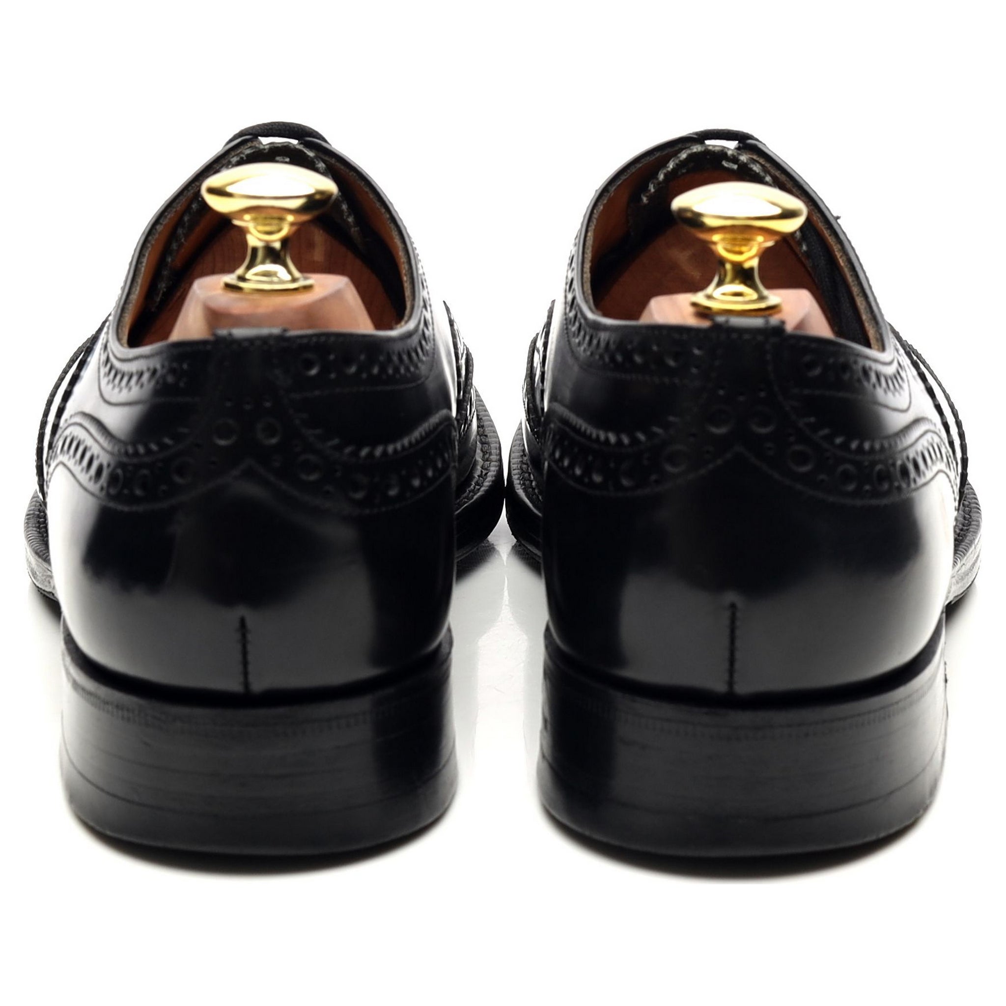 Church's Burwood brogues cuir noir poli UK 7