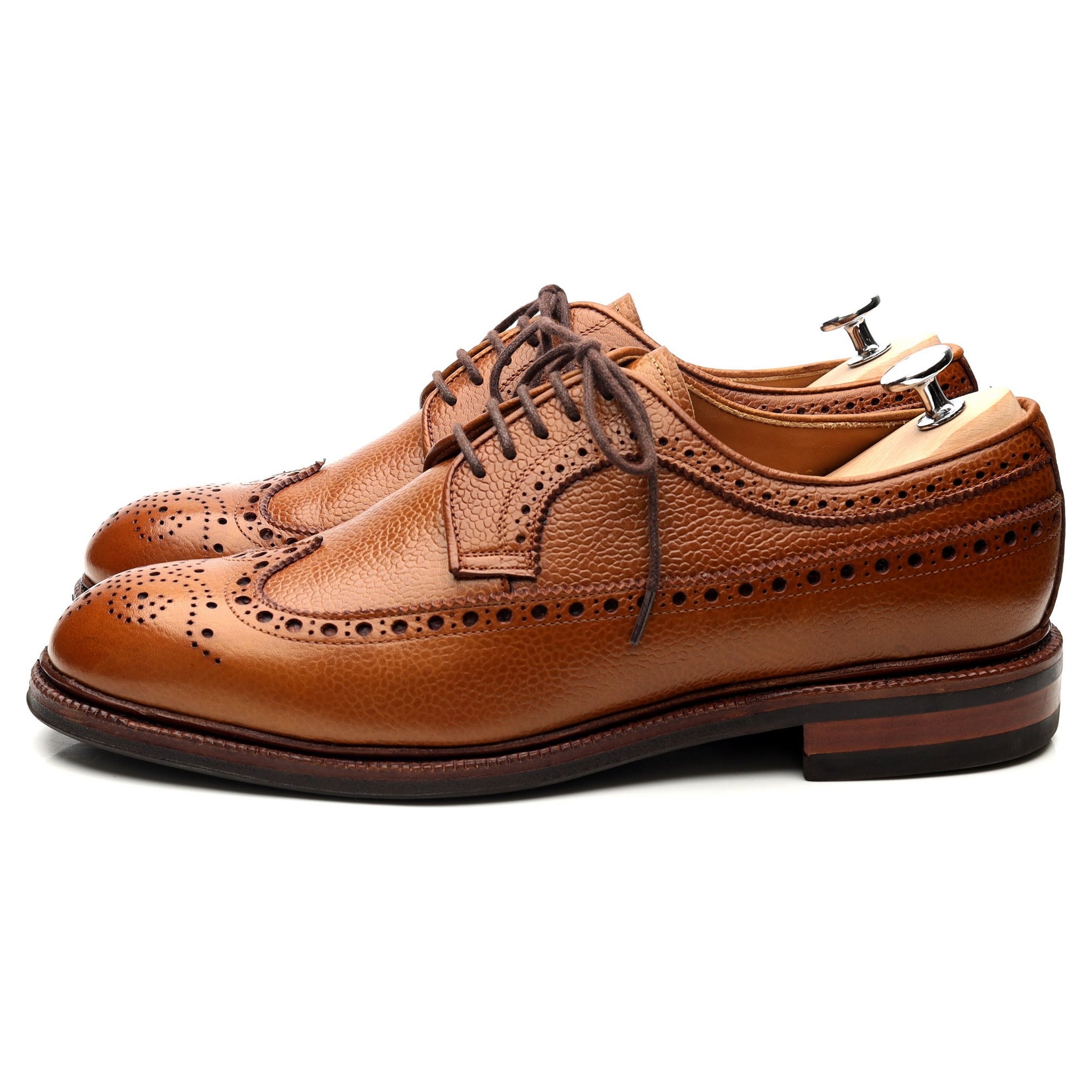 Meermin 101375 derbies cuir grain marron 8