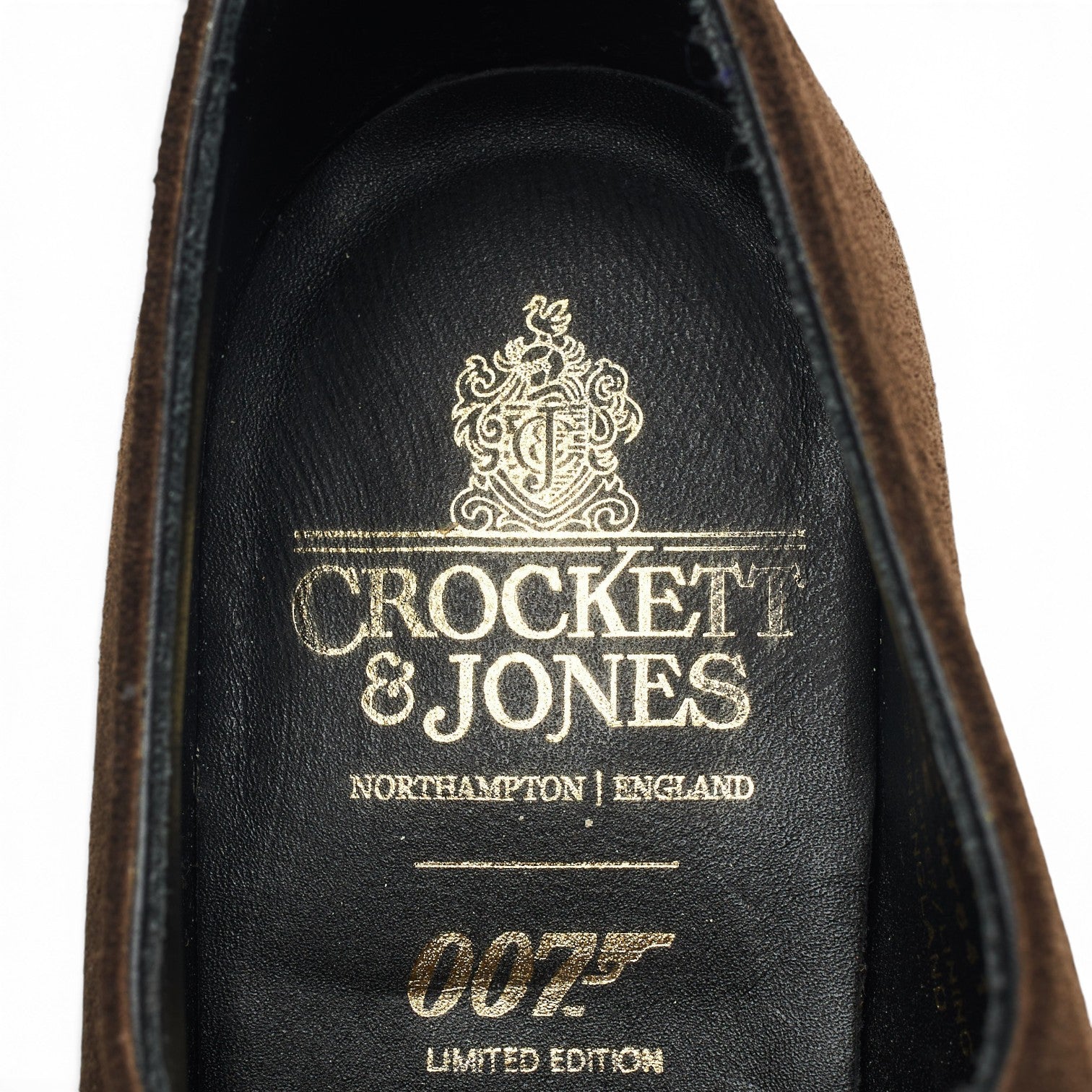 Crockett & Jones Highbury 2 007 derby daim marron 7