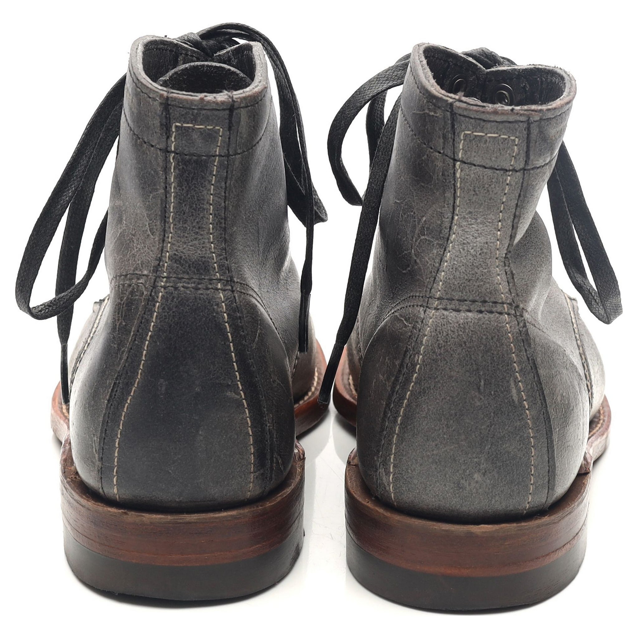 Wolverine 1000 Mile Evans boots cuir gris UK 6.5