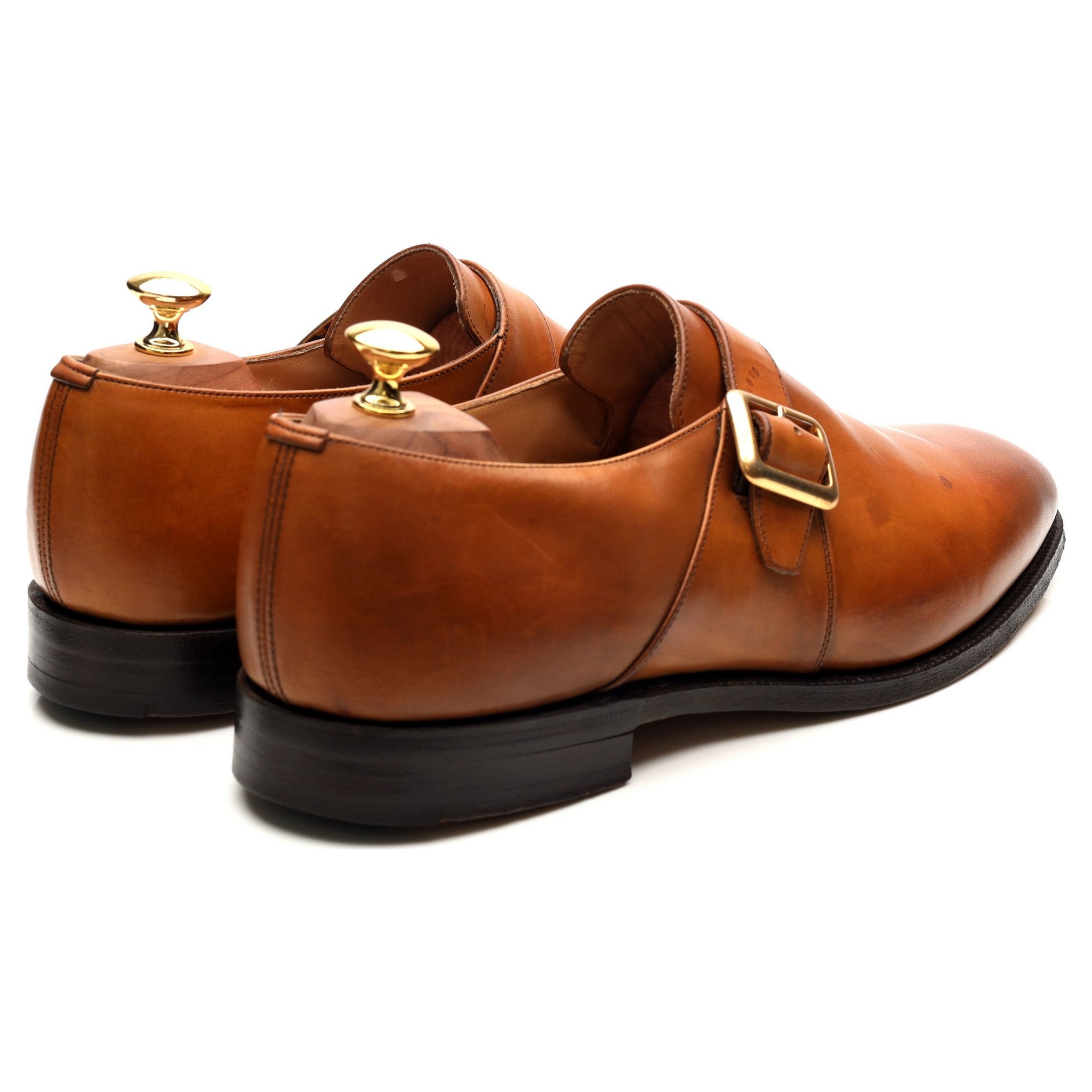 Church’s Sydney chaussures monk UK 10.5 G cuir marron