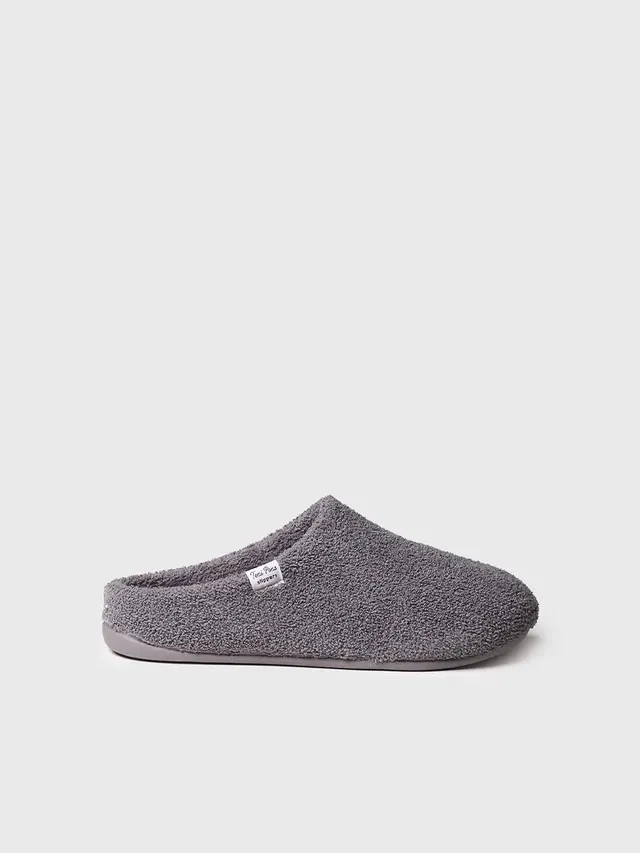 Toni Pons Nai-AR mule homme gris vegan