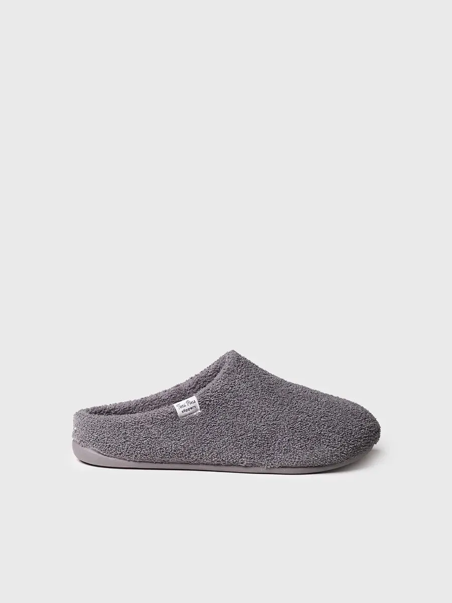 Toni Pons Nai-AR mule homme gris vegan