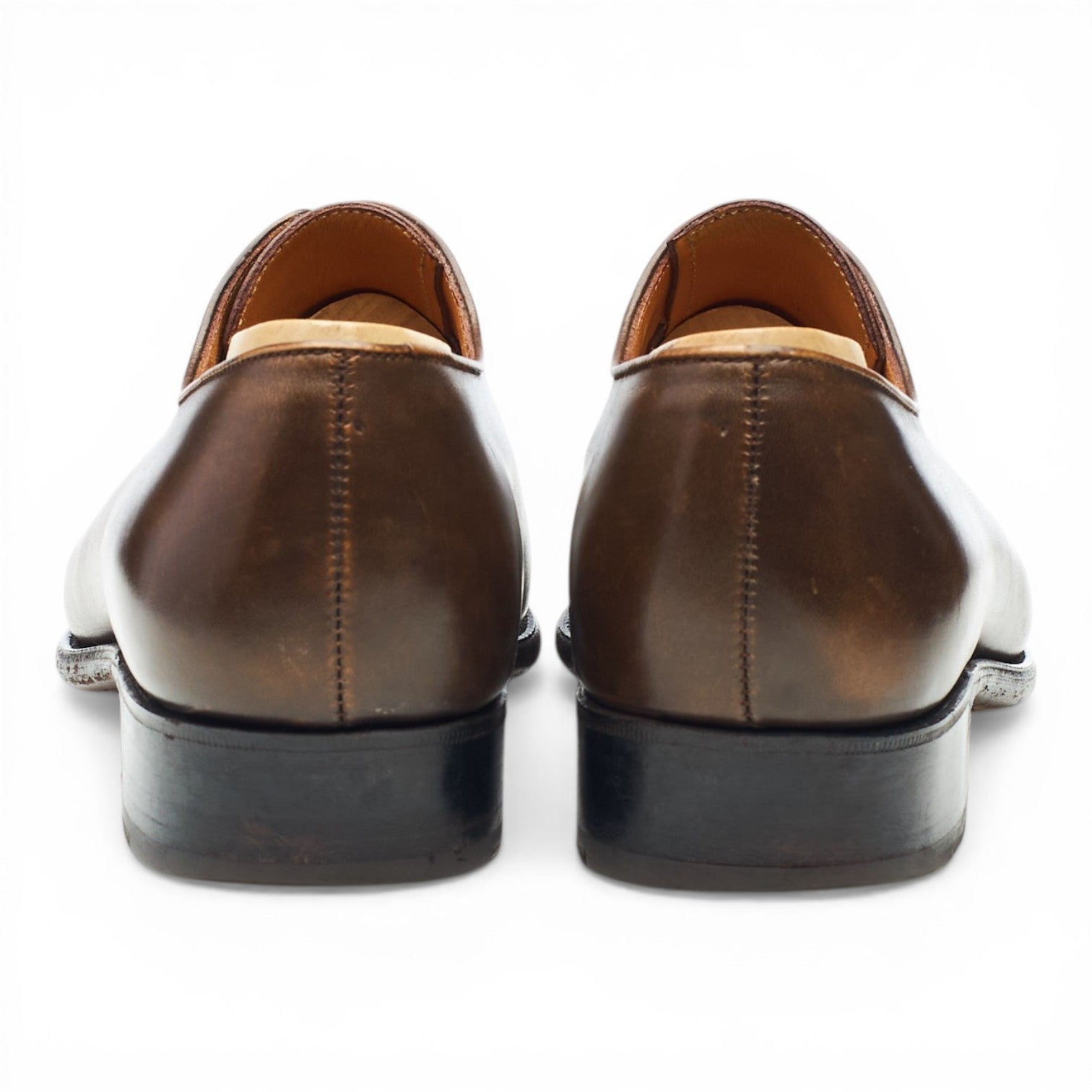 J.M. Weston 402 Flore oxford cuir marron UK 7