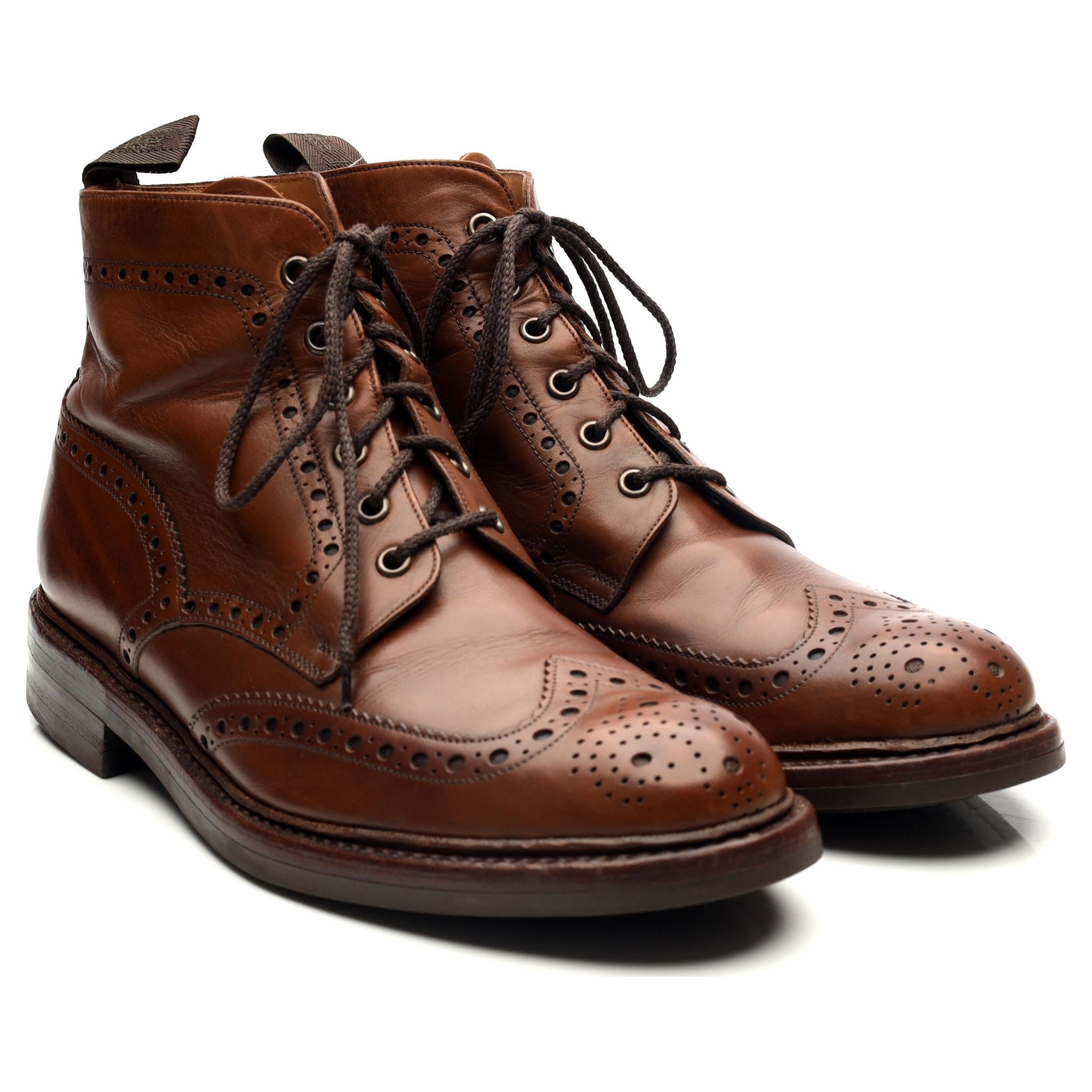 Loake 1880 Bedale boots cuir marron UK 8.5 large