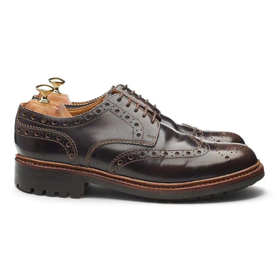 Grenson Archie derbies cuir marron pointure UK 9,5