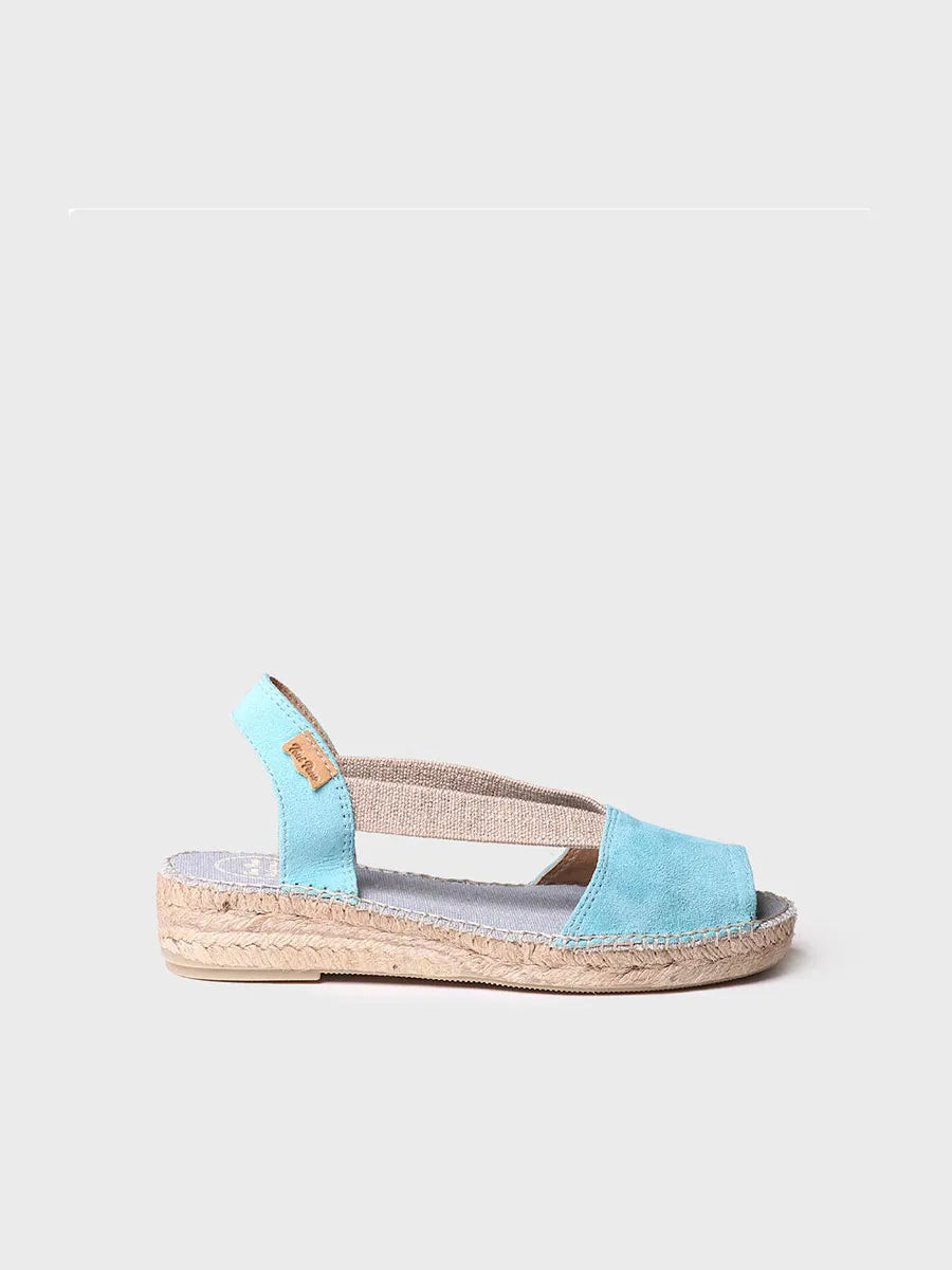Toni Pons Ella espadrille daim compensée 3,5 cm