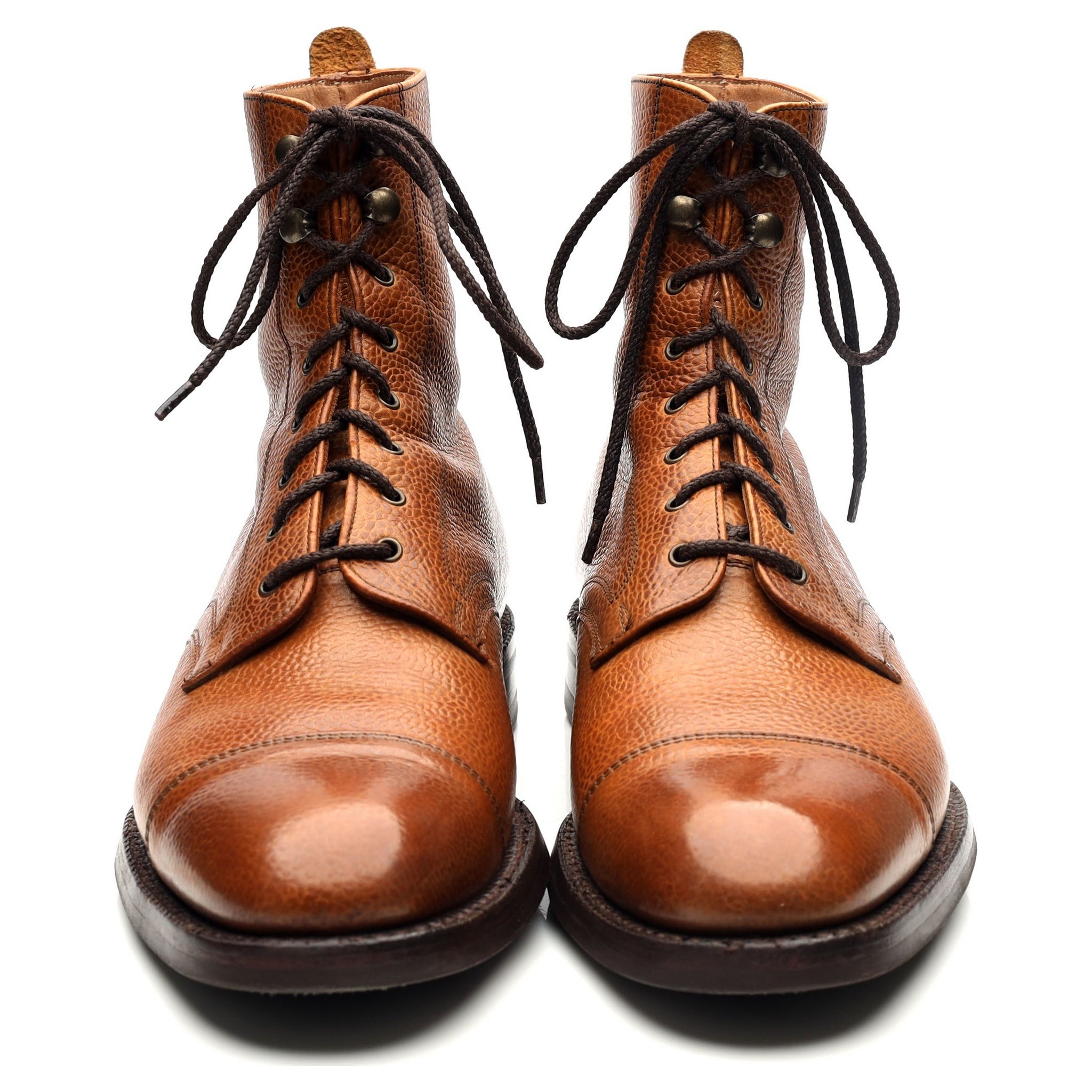 Cheaney Elliot boots homme cuir marron clair UK 8