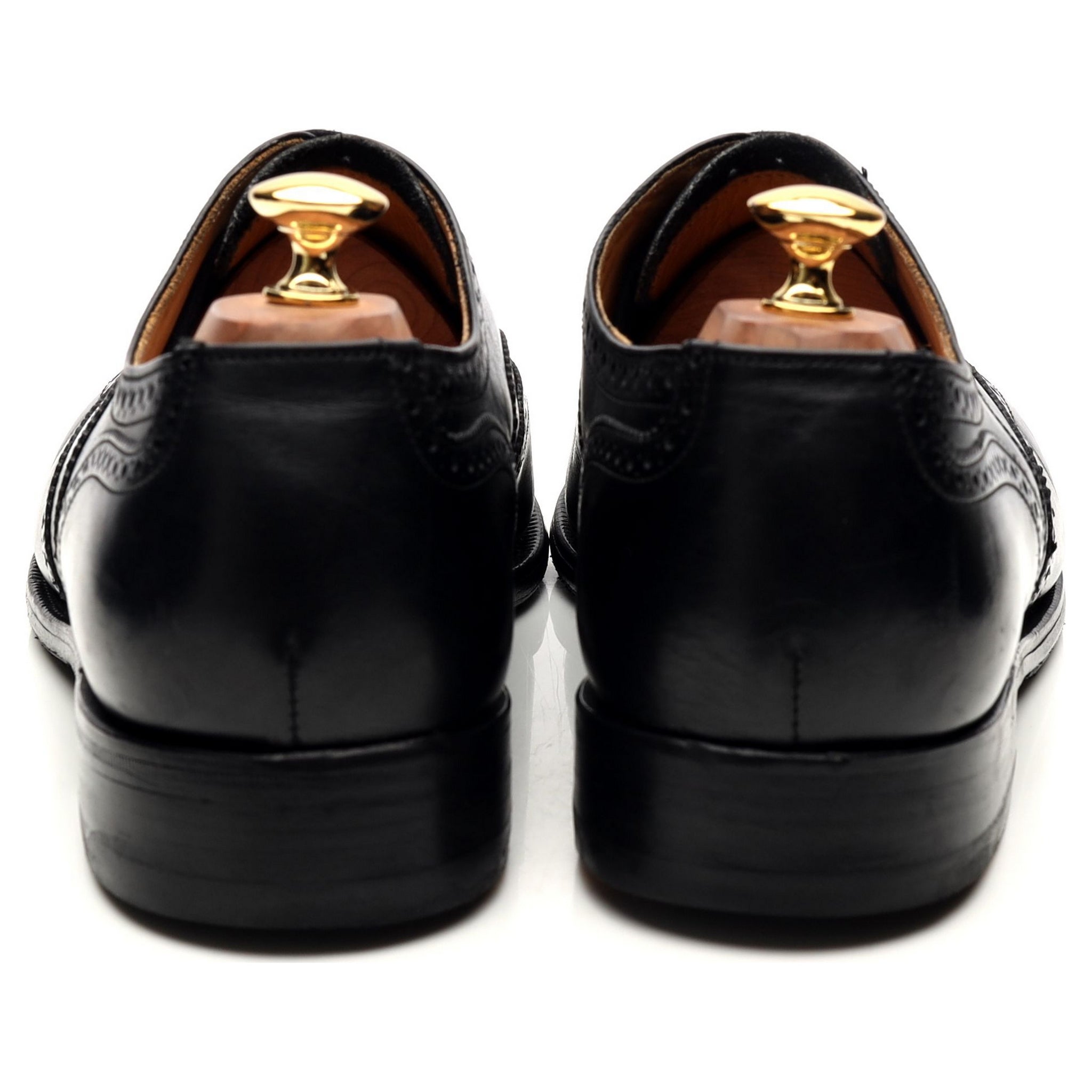Tricker’s brogues cuir noir pointure UK 10