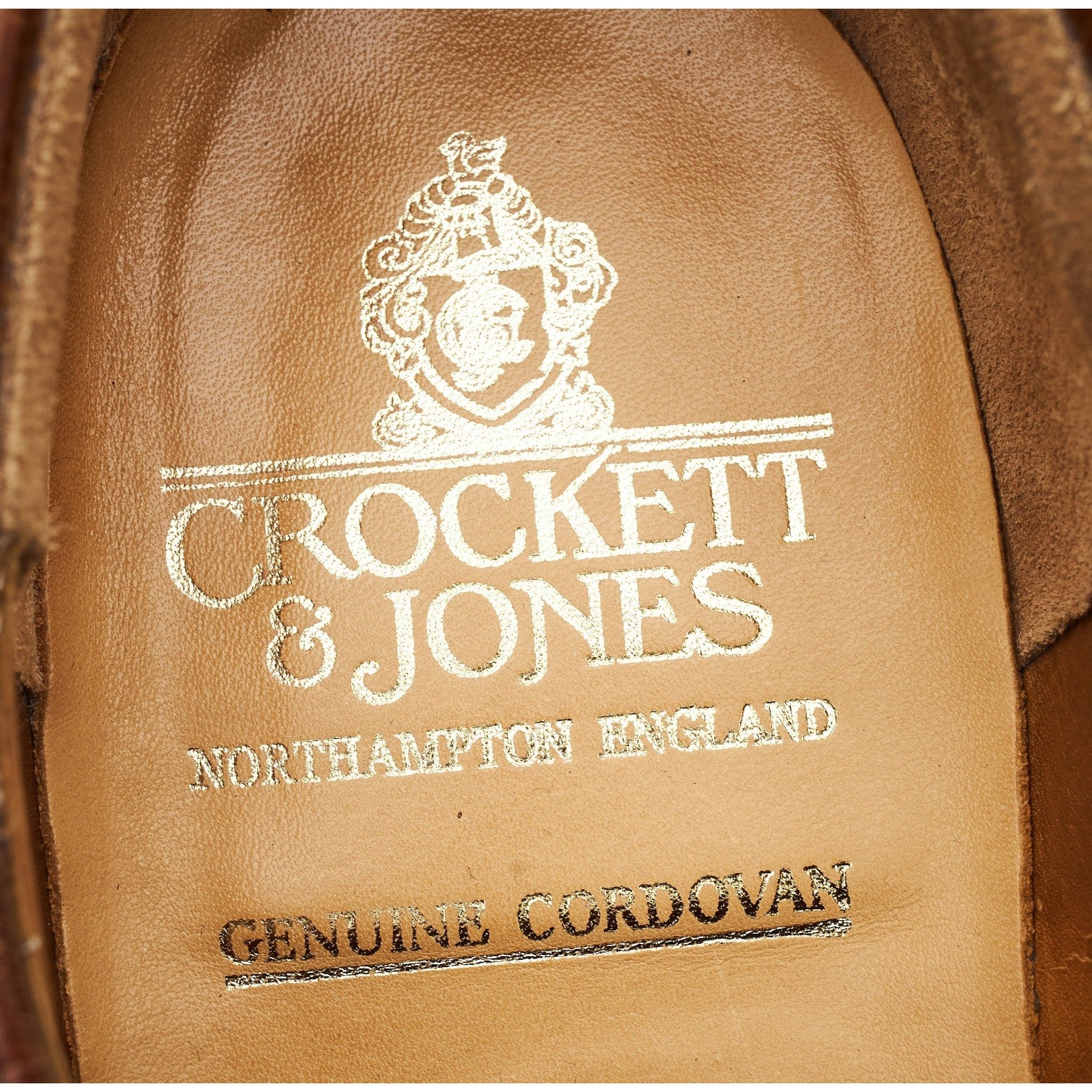 Crockett & Jones Pembroke derby cordovan marron UK 8.5