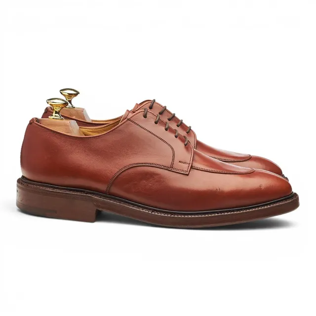 Church's Dartmoor derbies cuir marron UK 7 bout golf