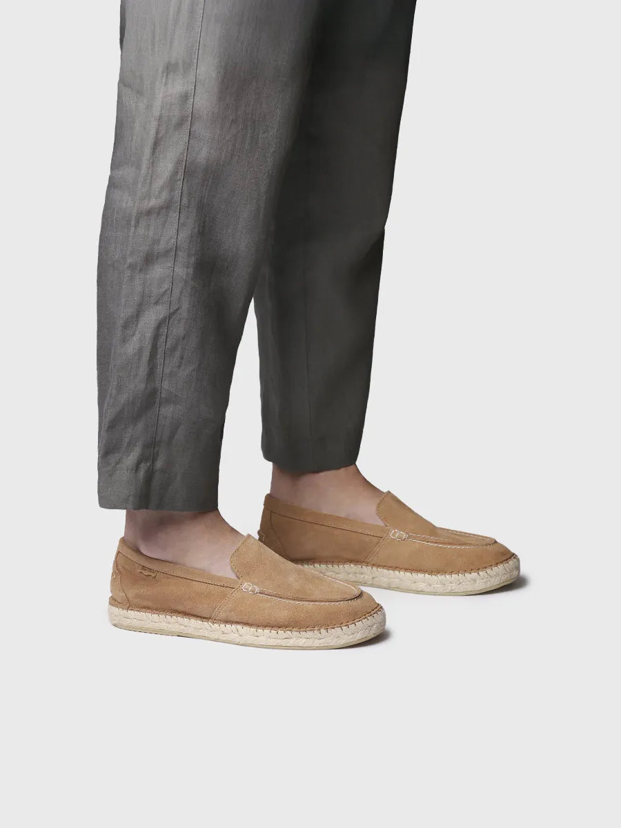Toni Pons Milo espadrilles homme cuir style mocassin