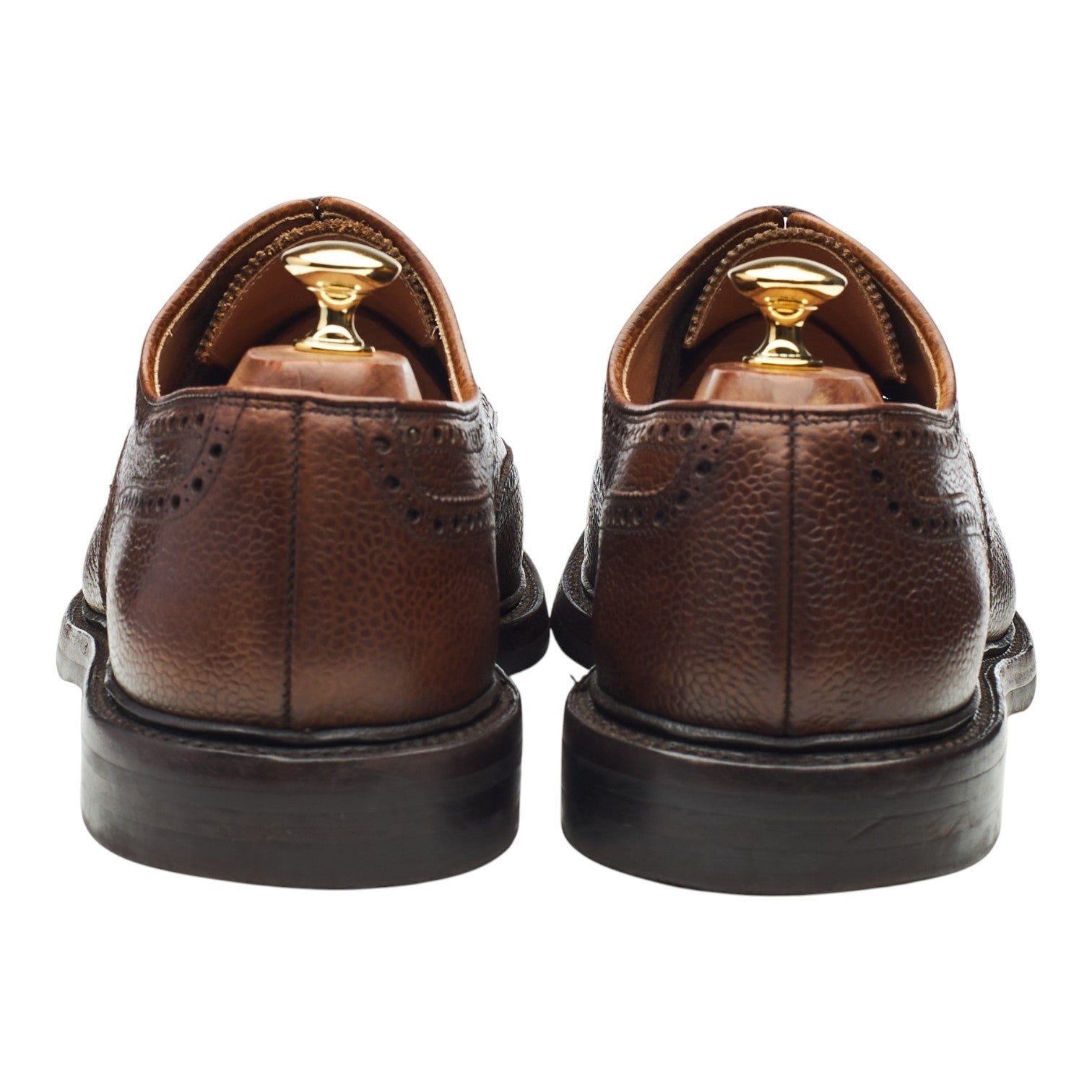 Crockett & Jones Pembroke derby brogue marron UK 10.5