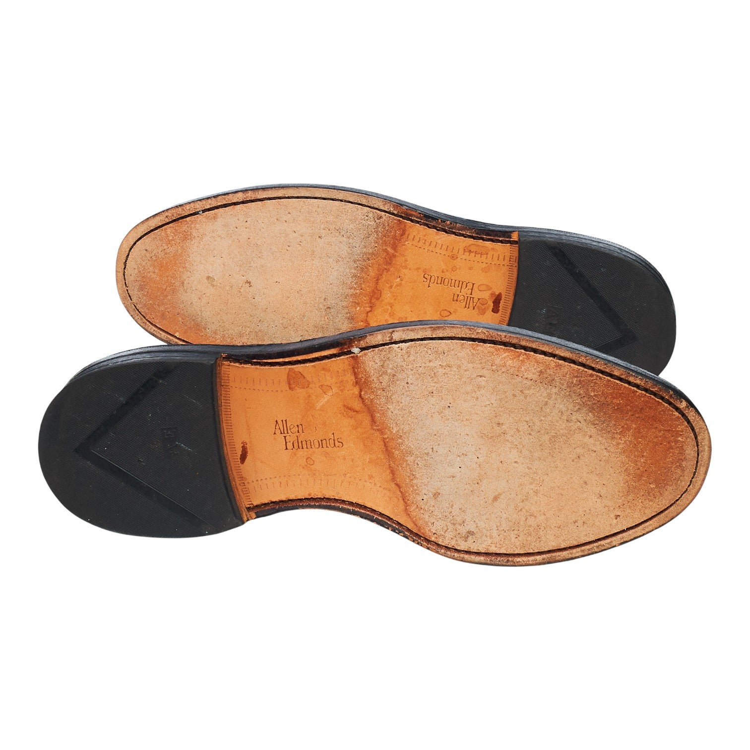 Allen Edmonds Leeds derby cuir noir UK 7 cousu Goodyear