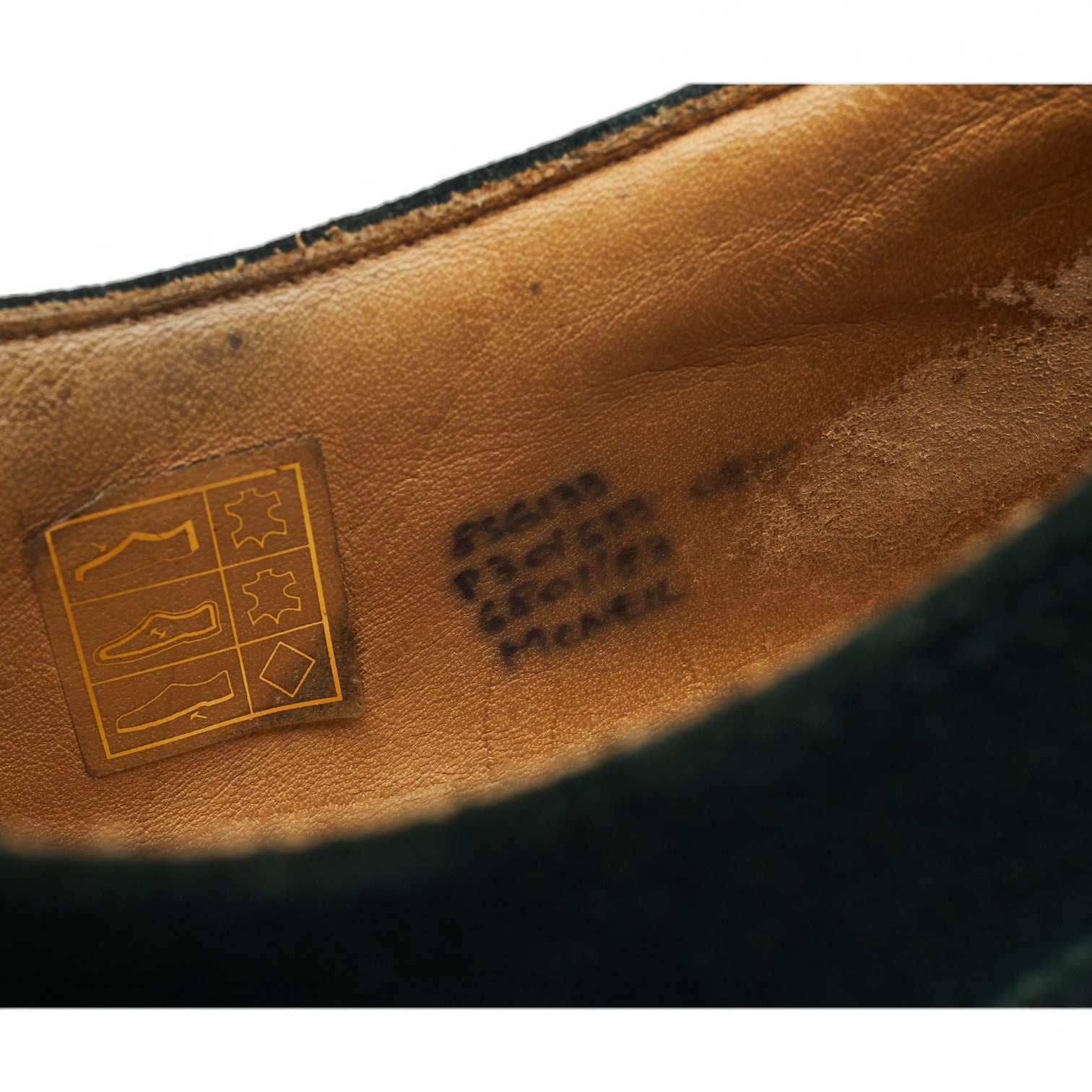Church's McNeil derby daim vert foncé 8,5