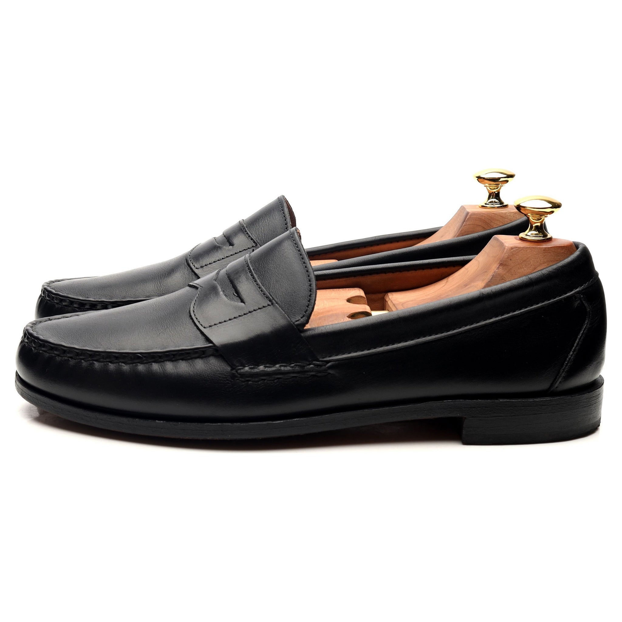 Allen Edmonds mocassins cuir noir UK 10